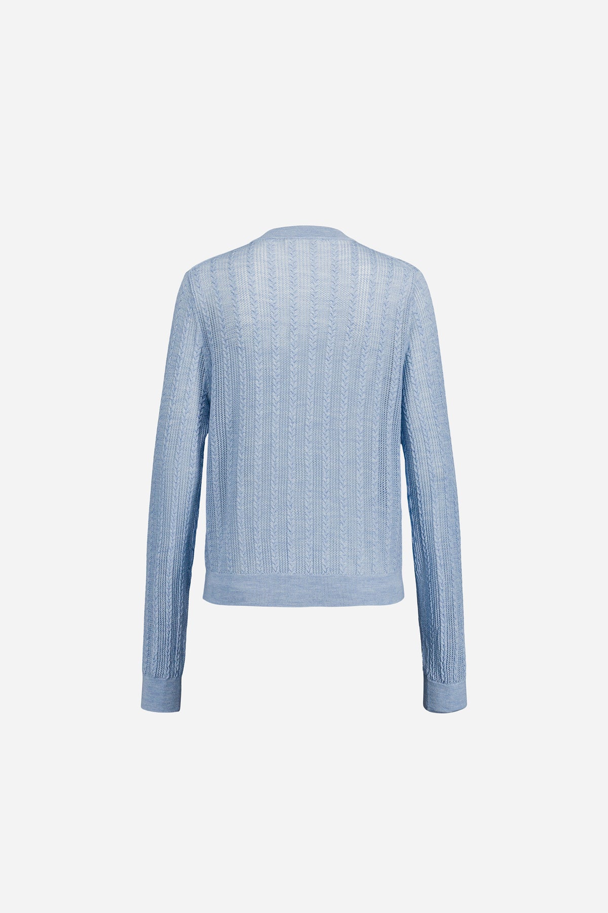 Paul & Joe Mailles cardigan Junon laine mérinos pointelle