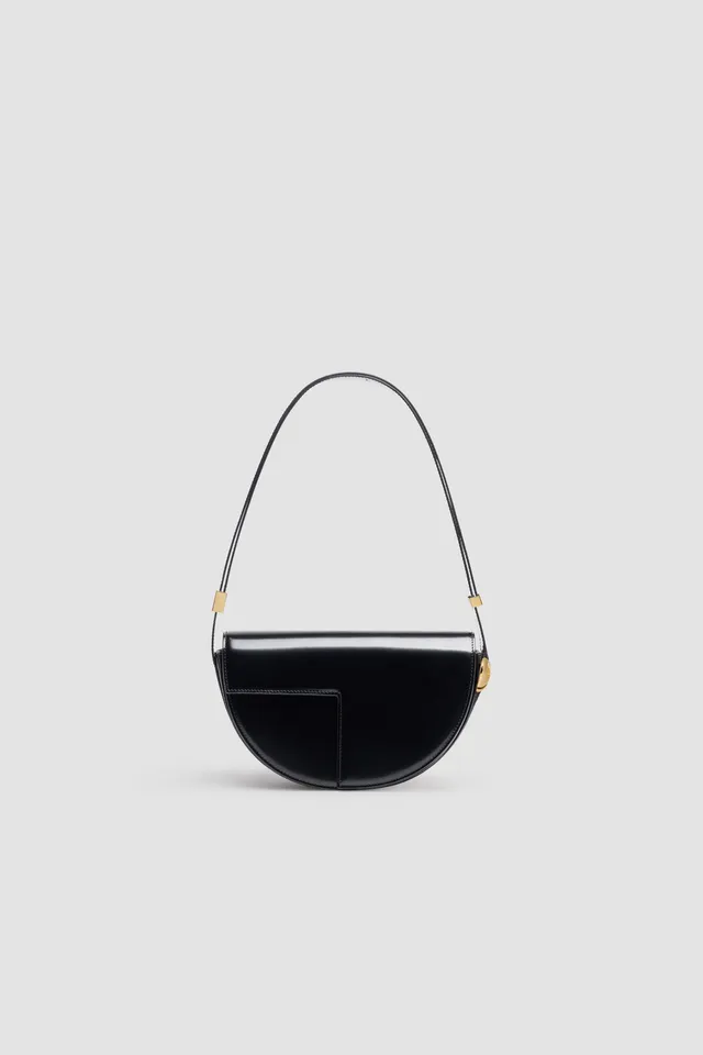 Patou Le Patou sac cuir noir 25 cm