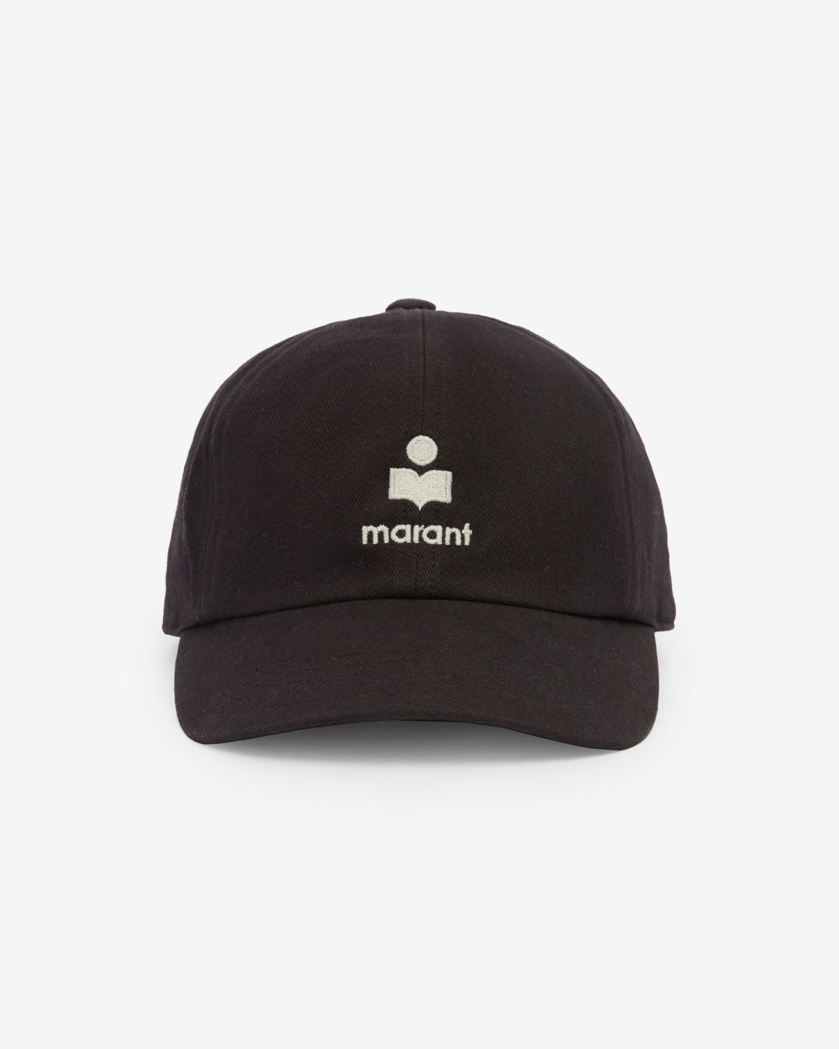 Isabel Marant Tomas casquette noir delave coton