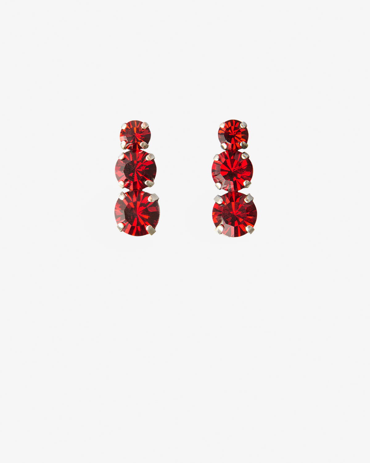 Isabel Marant Karlie BL0332 boucles laiton rouge-argenté