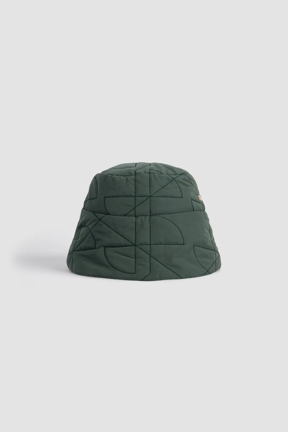 Patou AC076 bob nylon matelassé vert bouteille
