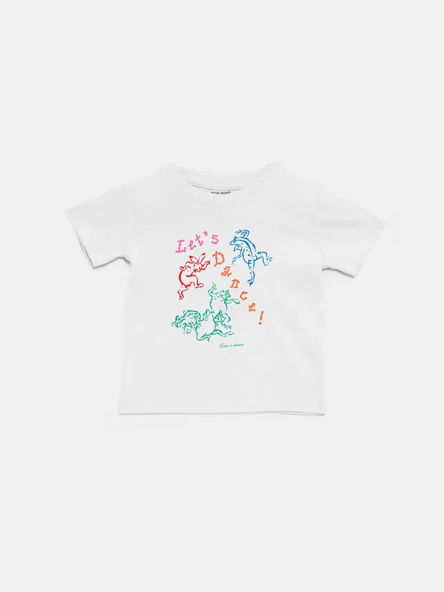 Ester Manas Mini Manas t-shirt Froggy Bunny blanc