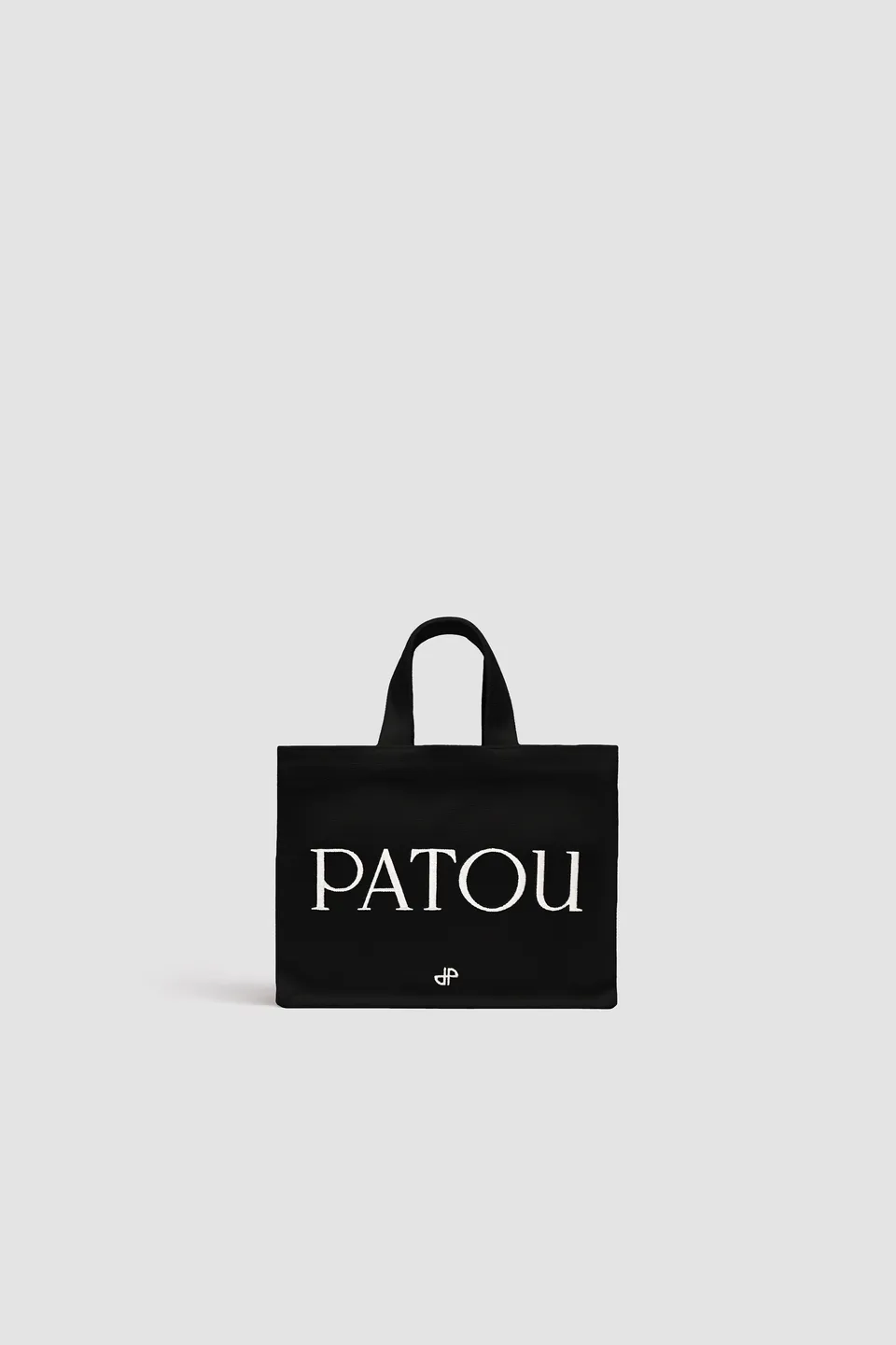 Patou Bags tote small AC044 toile coton noire TU