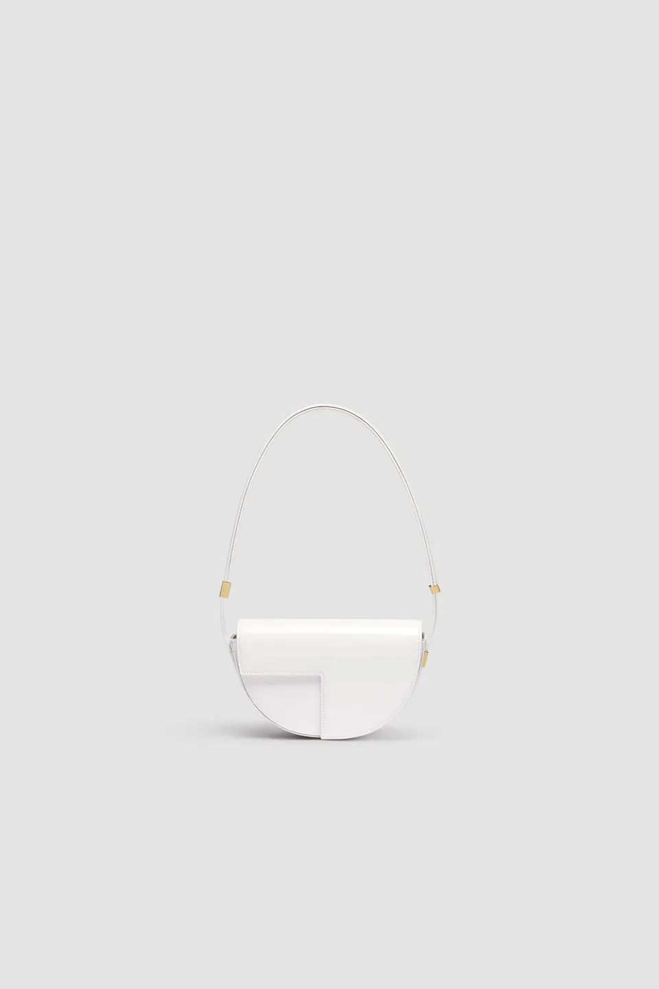 Patou Le Petit Patou P25BA0245032001W sac blanc cuir verni