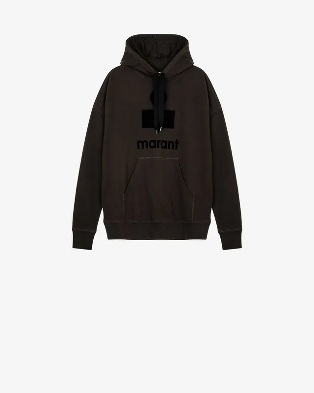 Isabel Marant Miley SW0055-00M003H sweat noir delave