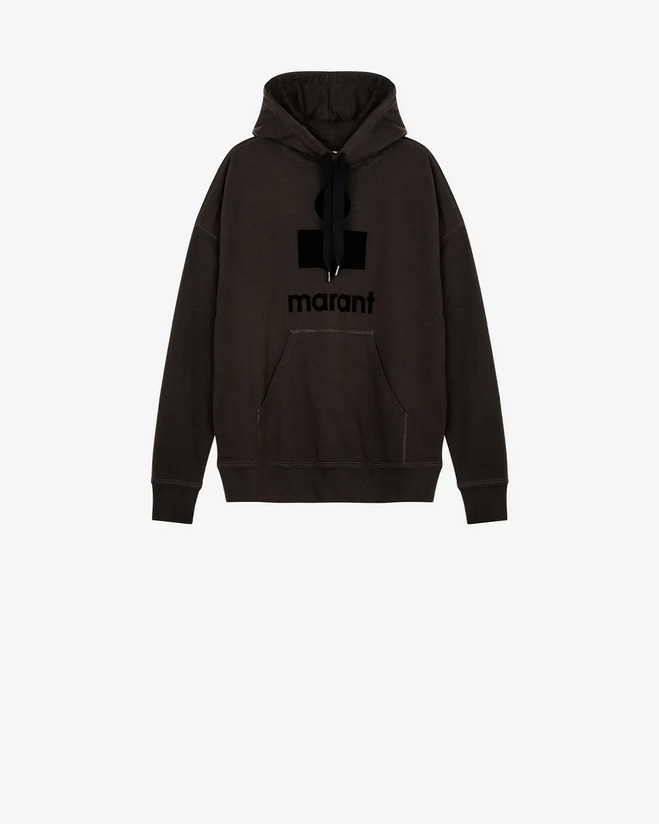 Isabel Marant Miley SW0055-00M003H sweat noir delave