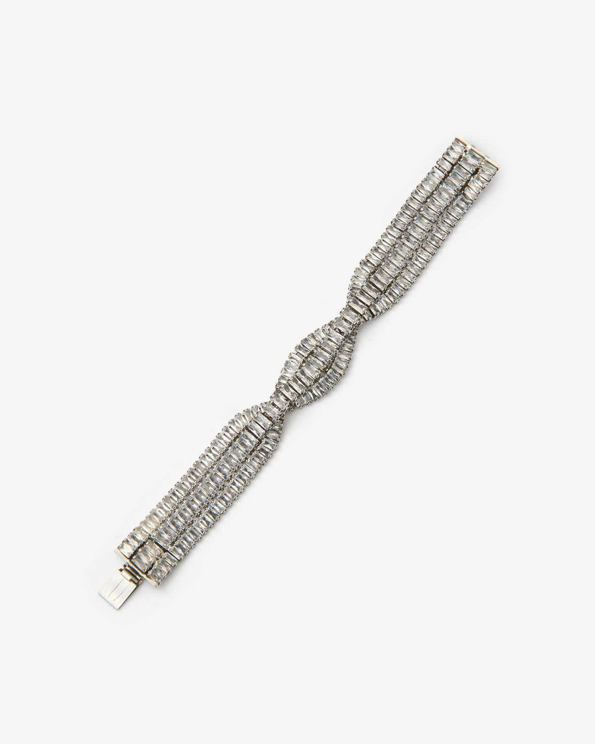 Isabel Marant Cara BR0280FA bracelet argenté verre 15,5 cm