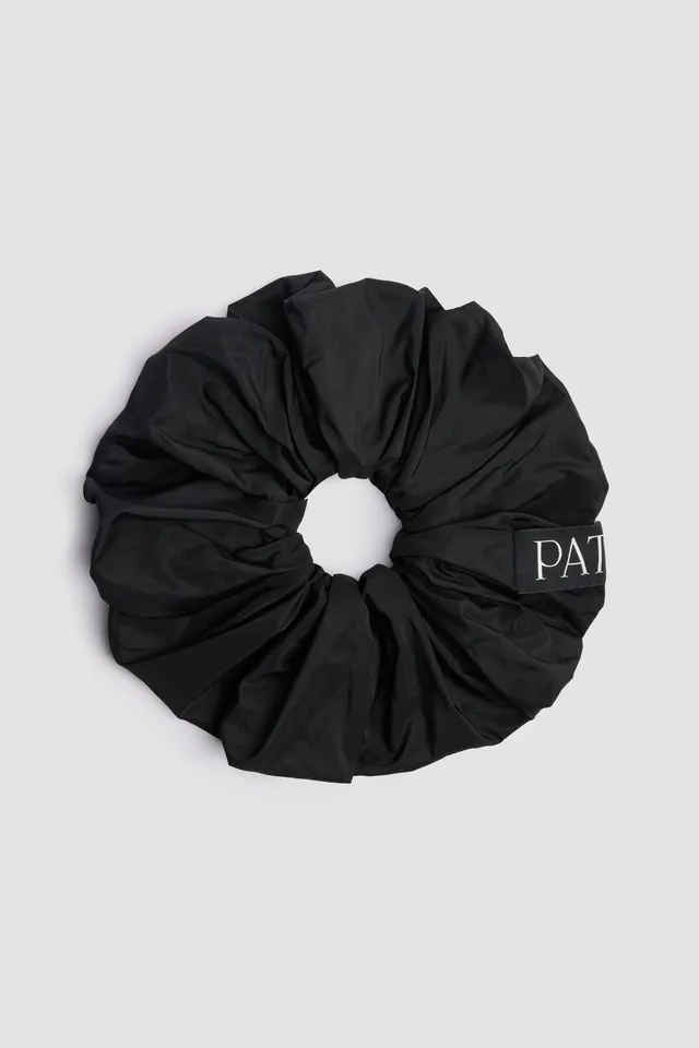 Patou AC059 chouchou faille recyclée noir large TU