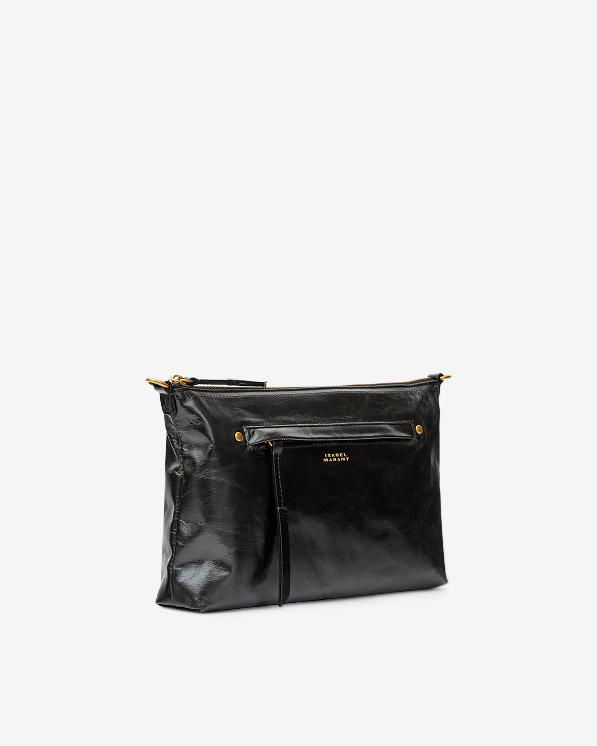 Isabel Marant Nessah Sac Cuir noir 25 cm
