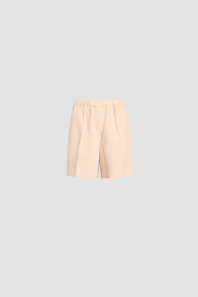 Patou Plage short soie shell beach stripes 34-44