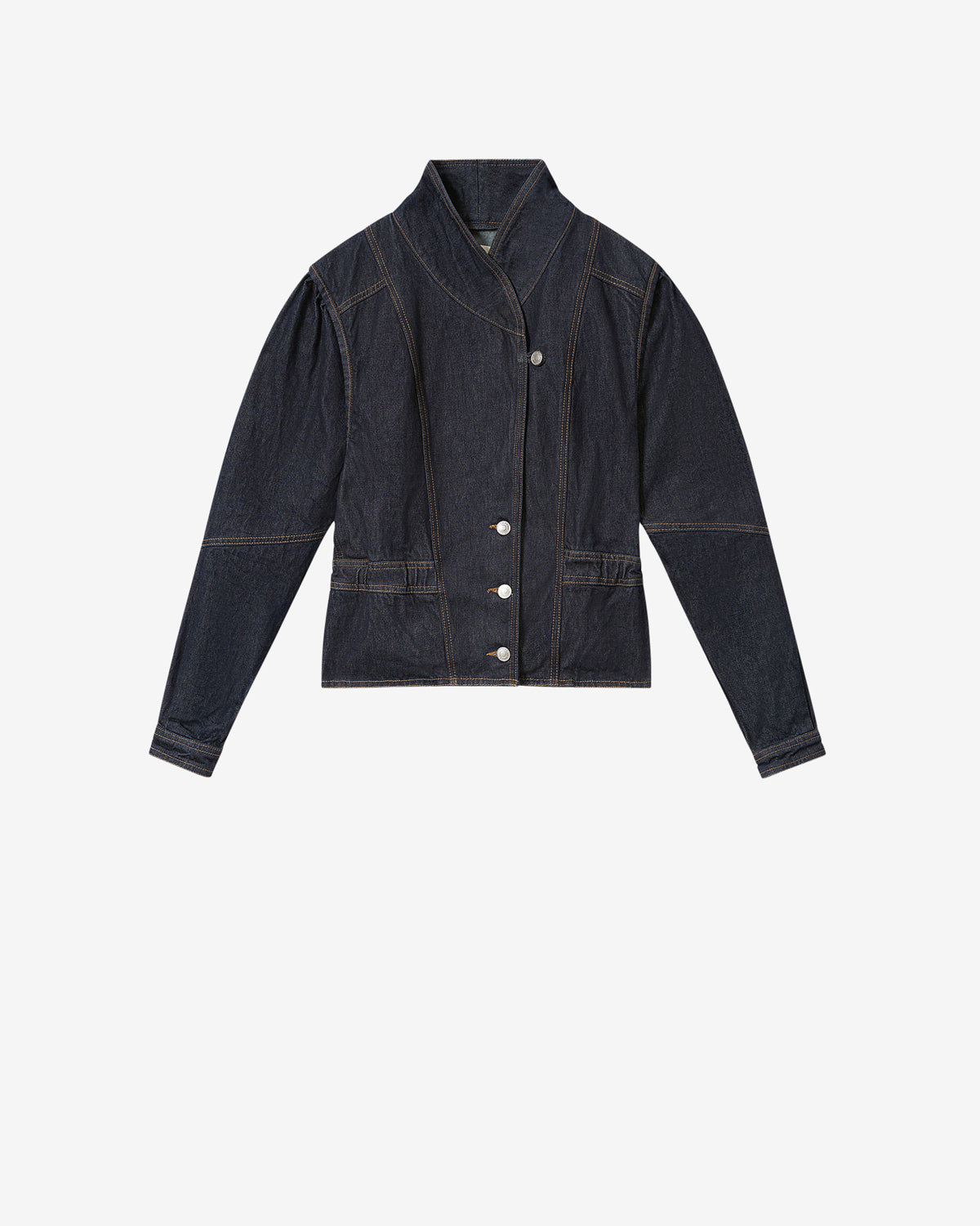 Isabel Marant Dolie veste denim foncé nuit