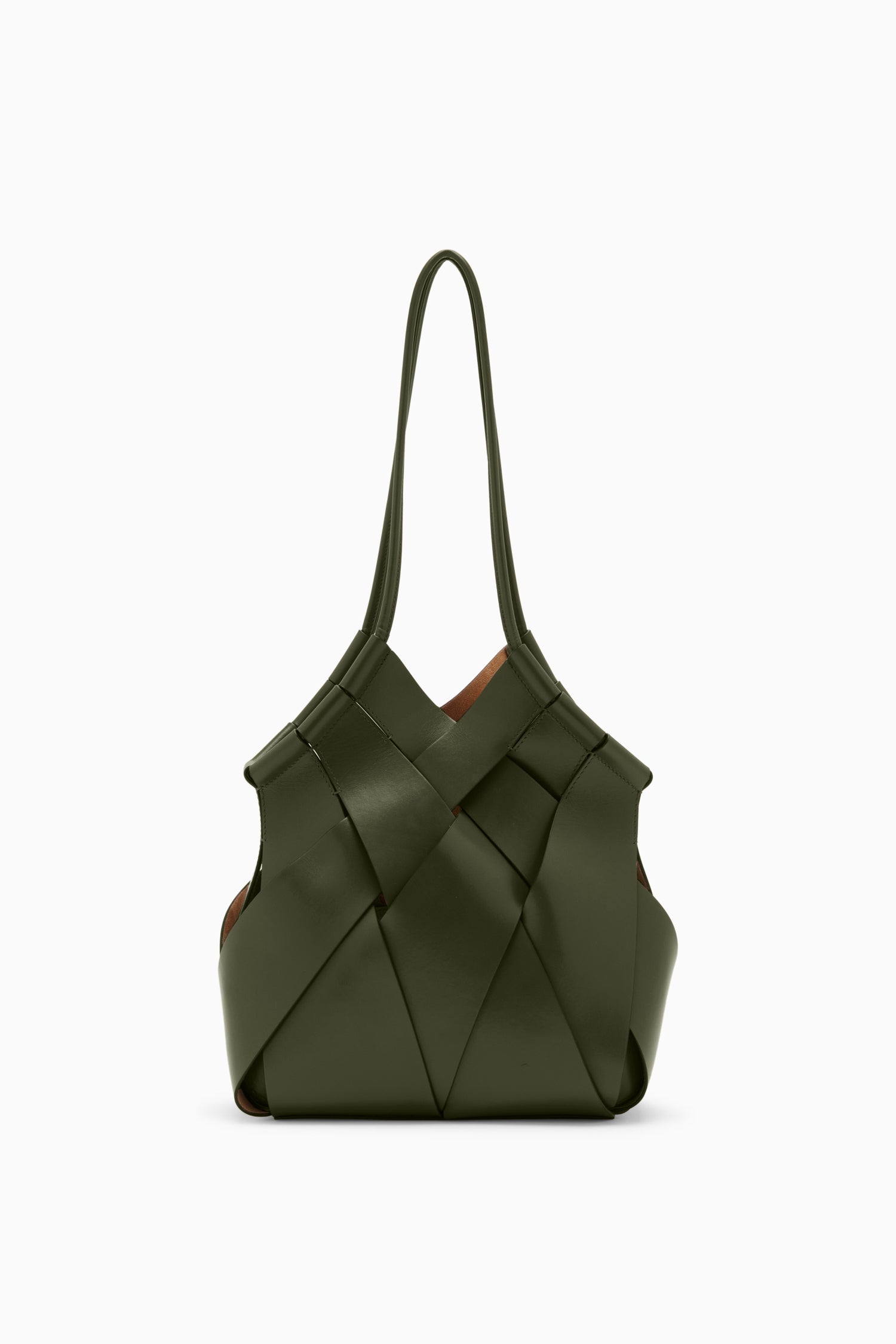Ulla Johnson Charlotte sac épaule cuir Militaire