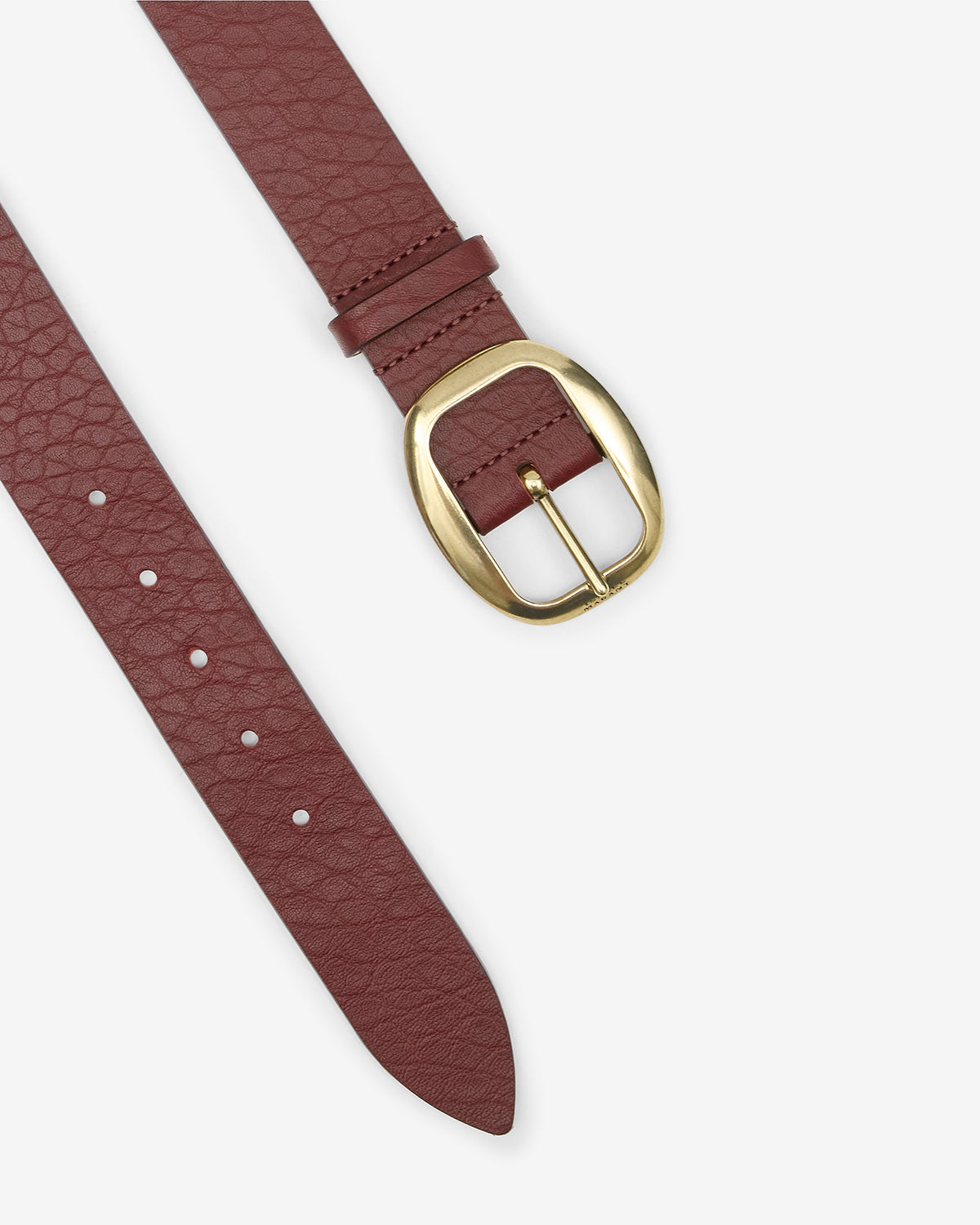 Isabel Marant Dara CE298 Ceinture bordeaux 4 cm