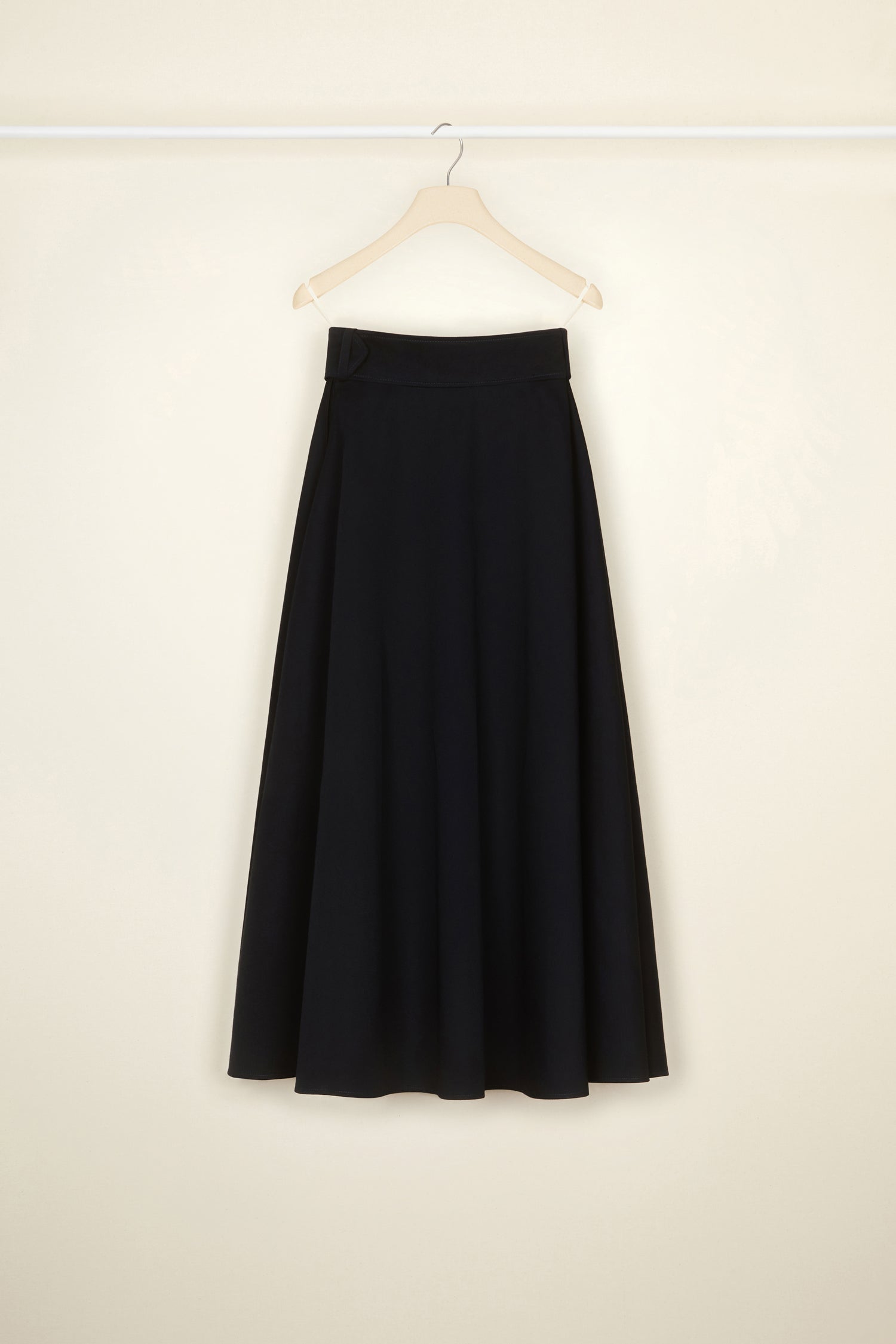 Patou P22SK0260074698N jupe maxi bleu coton bio