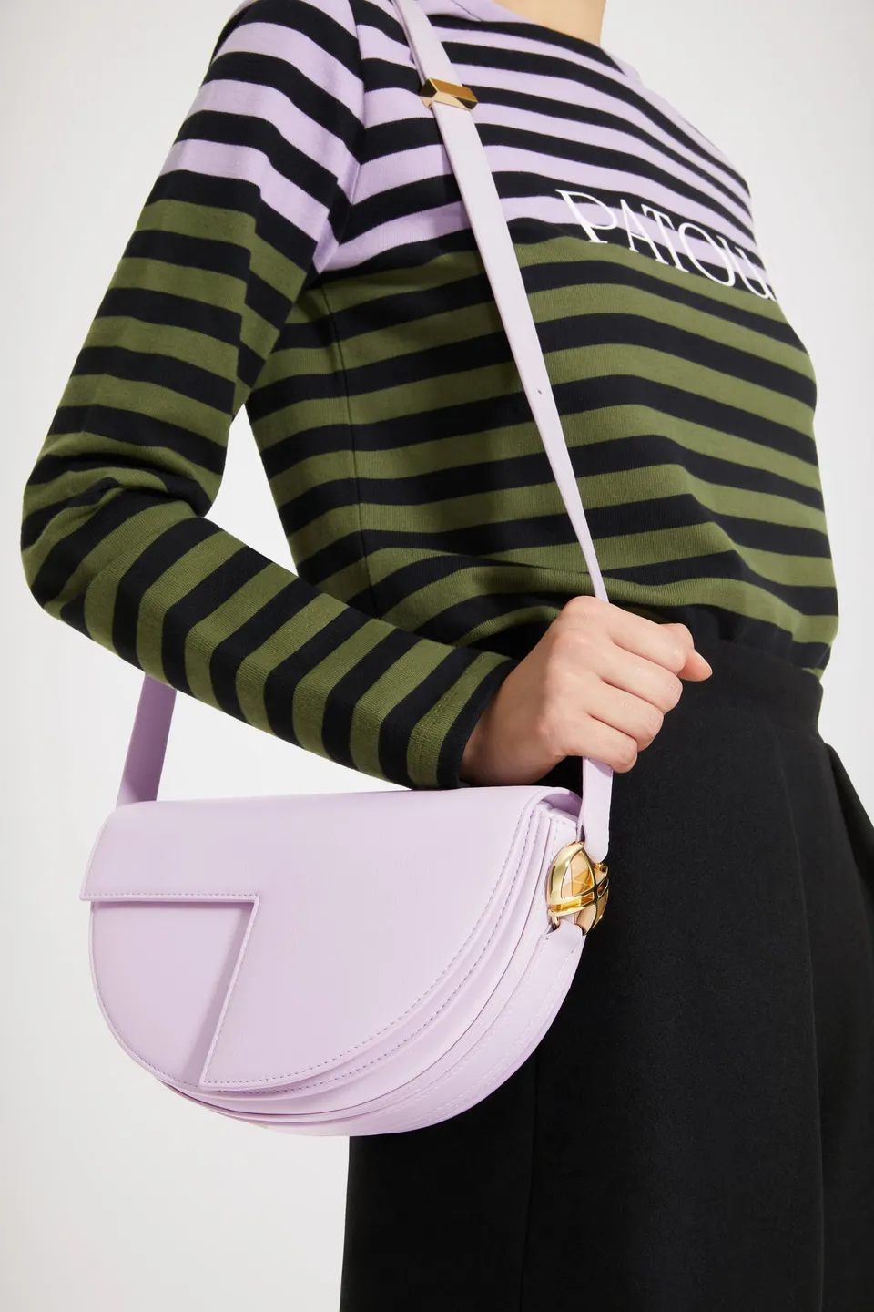 Patou Le Patou H22BA0015007477L sac cuir lavande TU