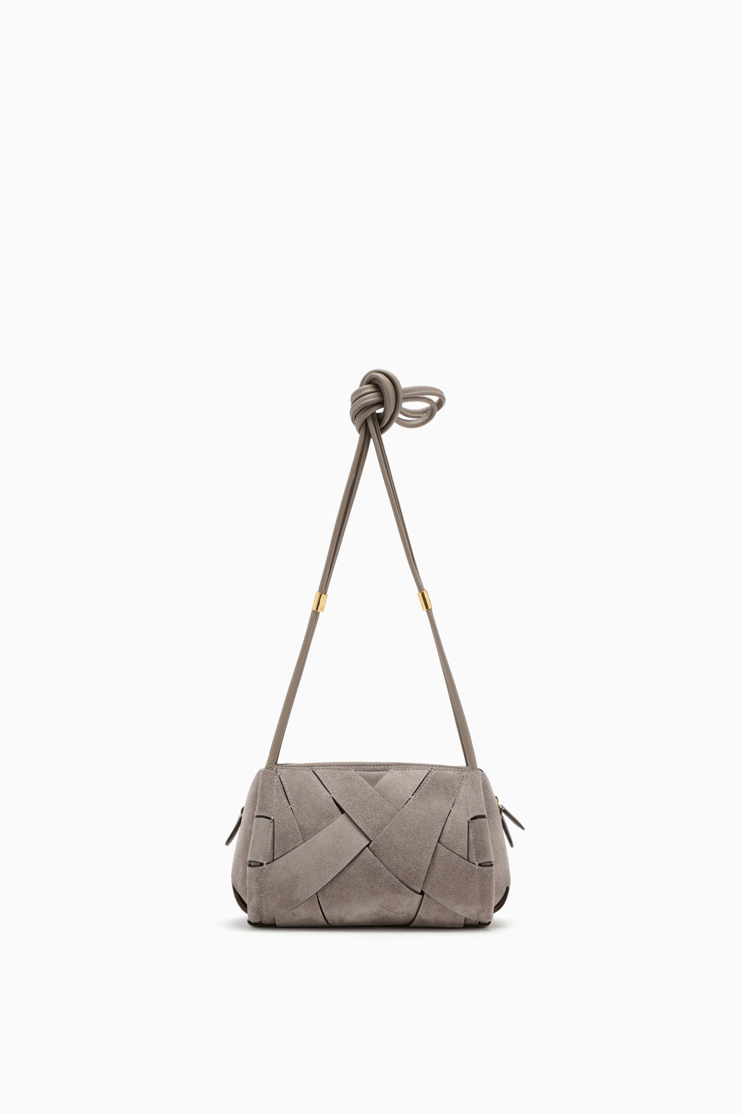 Ulla Johnson Charlotte Sac Cuir Dove Caméra Tressé