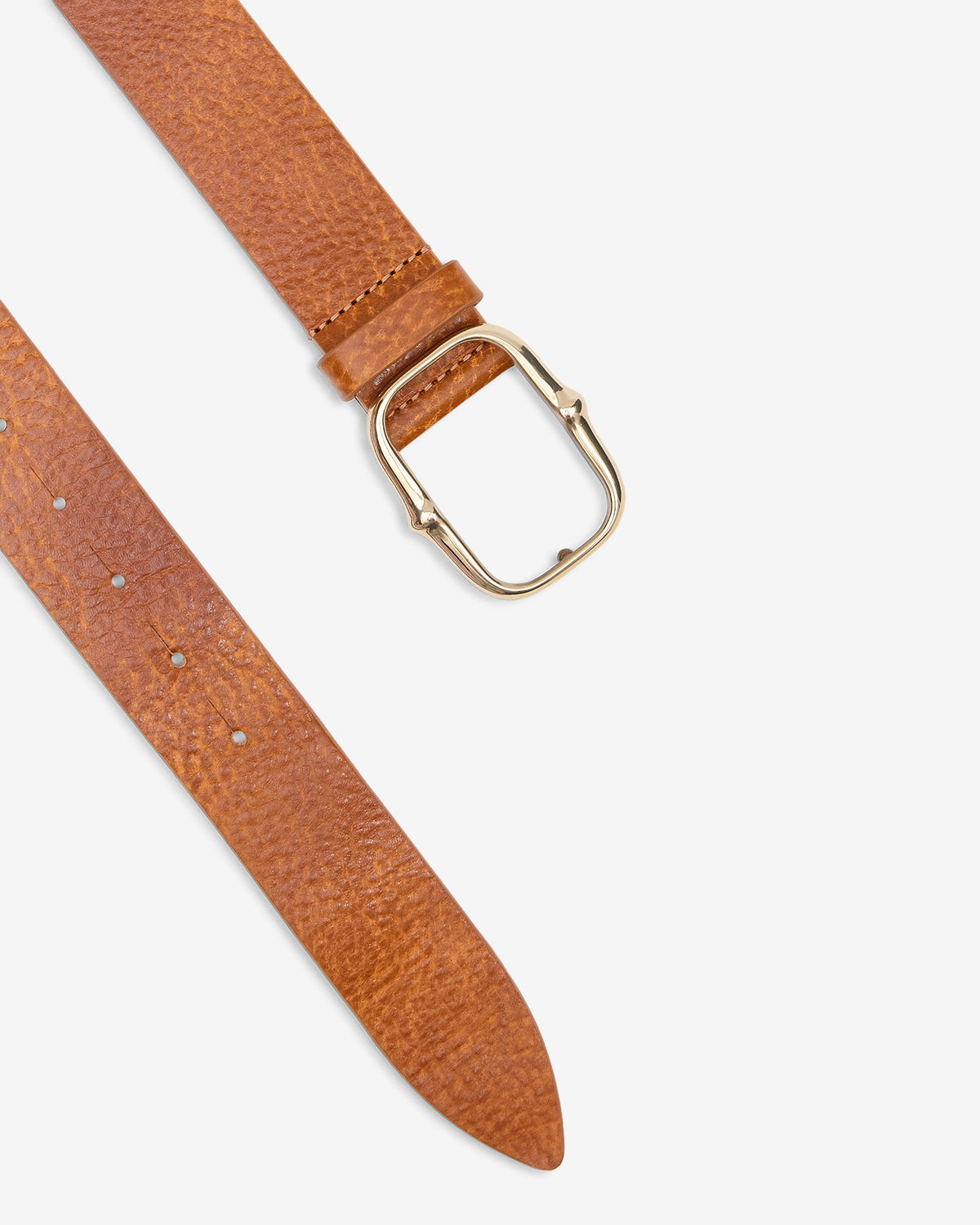 Isabel Marant Holis Ceinture cuir ambre fine