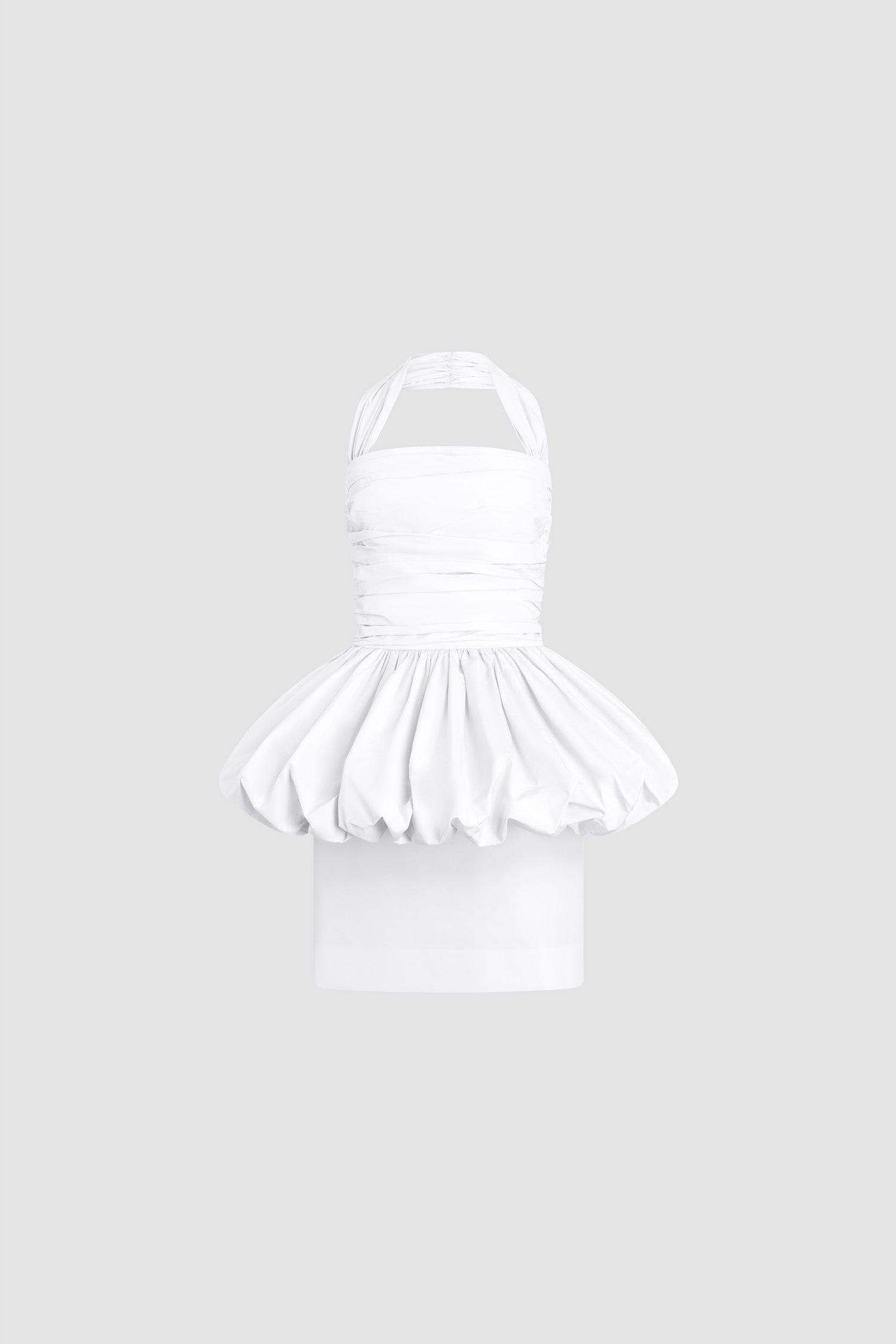 Patou Robe DR236 Faille Blanche Dos Nu 34-44