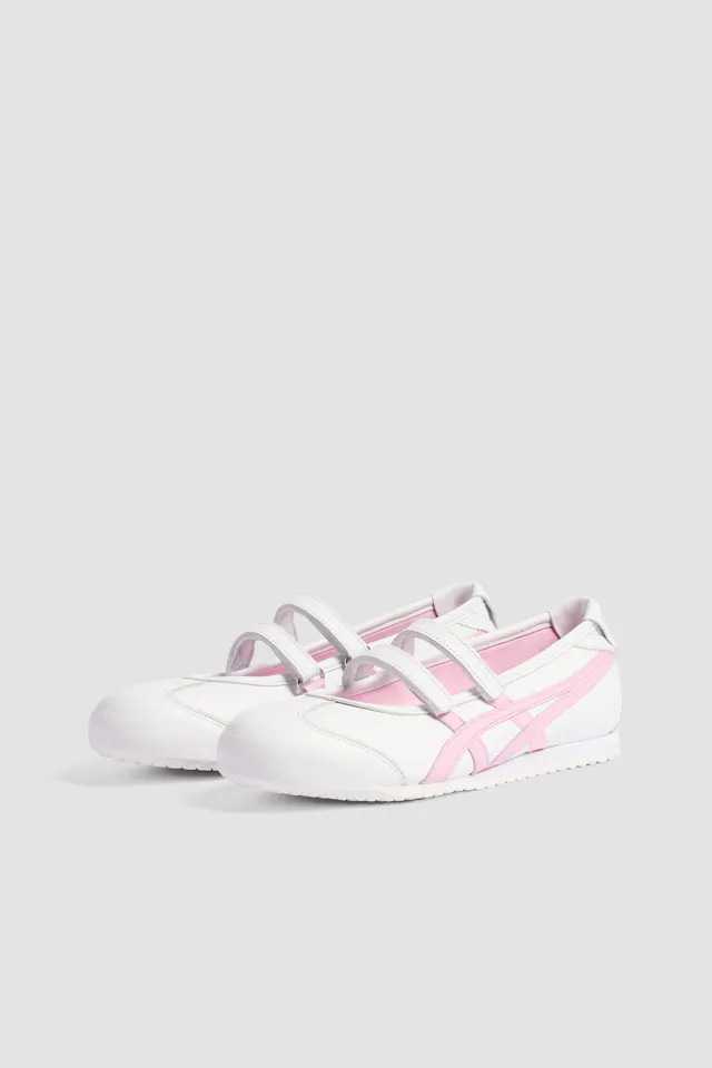 Patou x Onitsuka FO014 ballerines cuir blanc