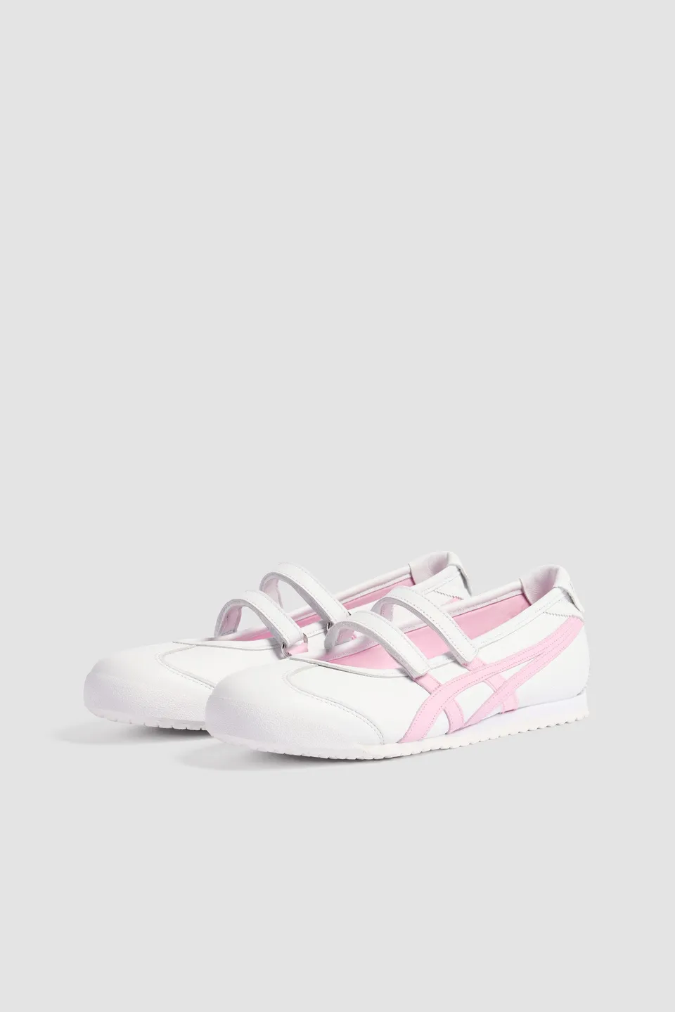Patou x Onitsuka FO014 ballerines cuir blanc