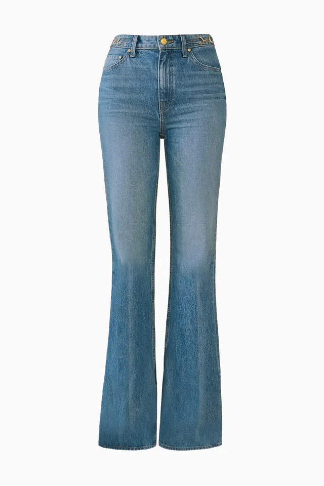 Ulla Johnson Colette Straight Leg Jean jean Danube