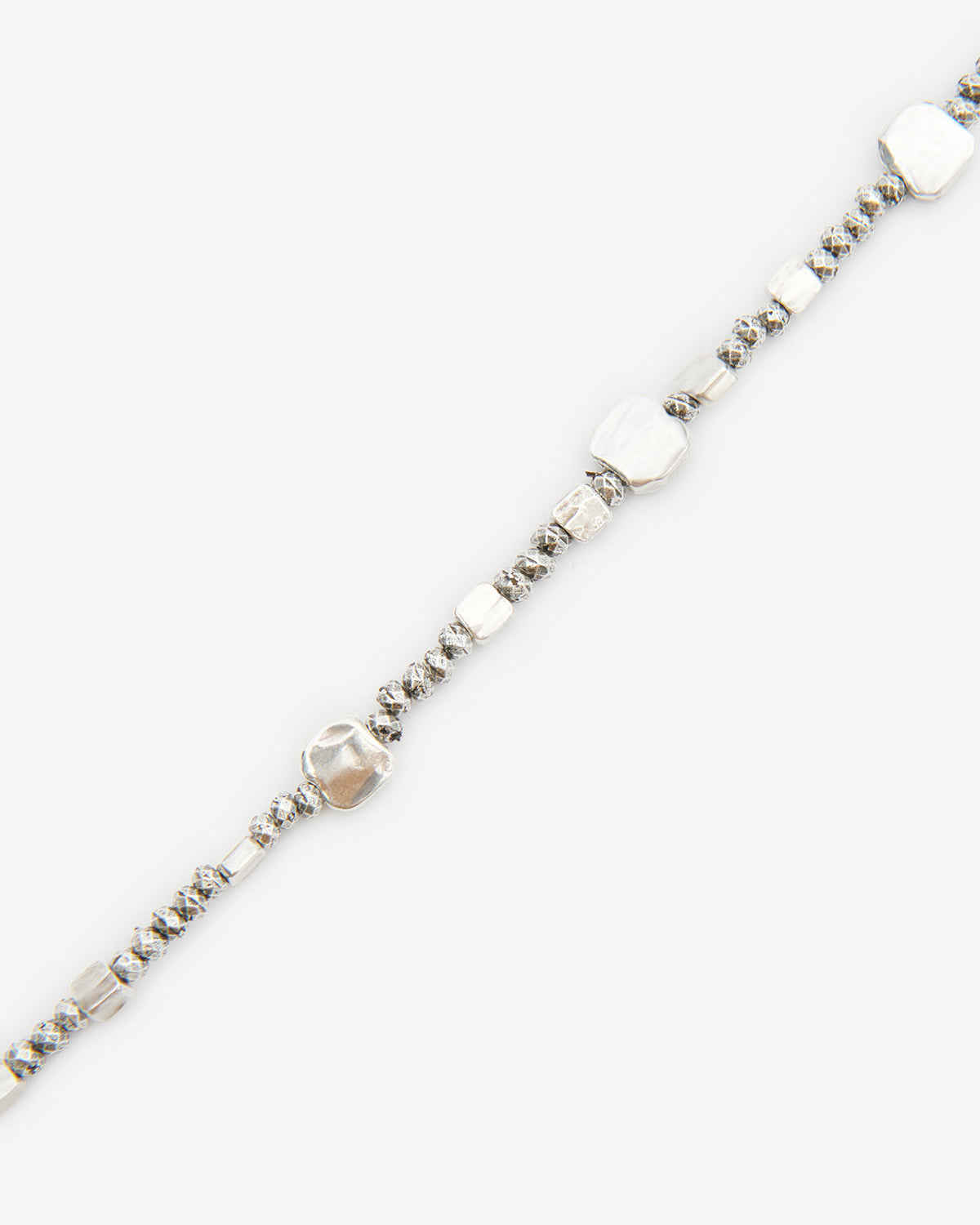 Isabel Marant Gary BR0207 bracelet perles argent T1