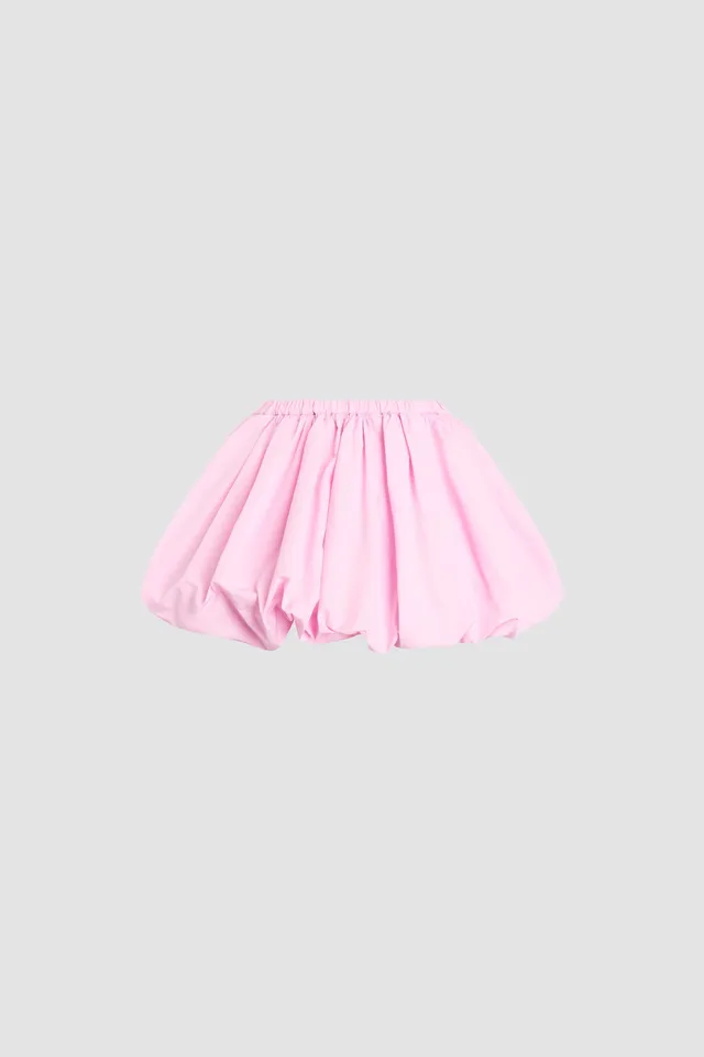 Patou P26SK110 mini-jupe faille rose primrose