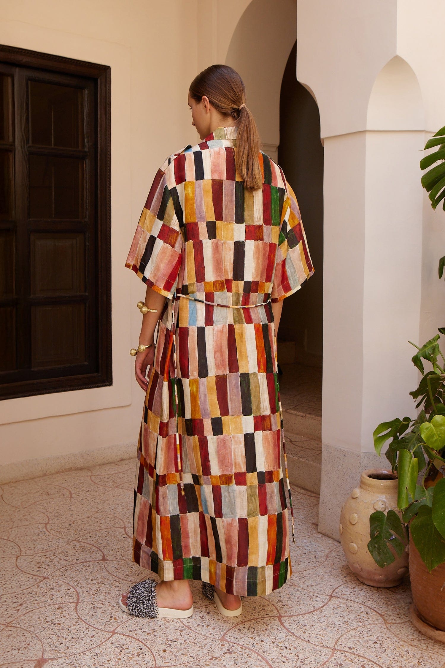 Alemäis Marjorelle Shirtdress robe chemise lin et soie
