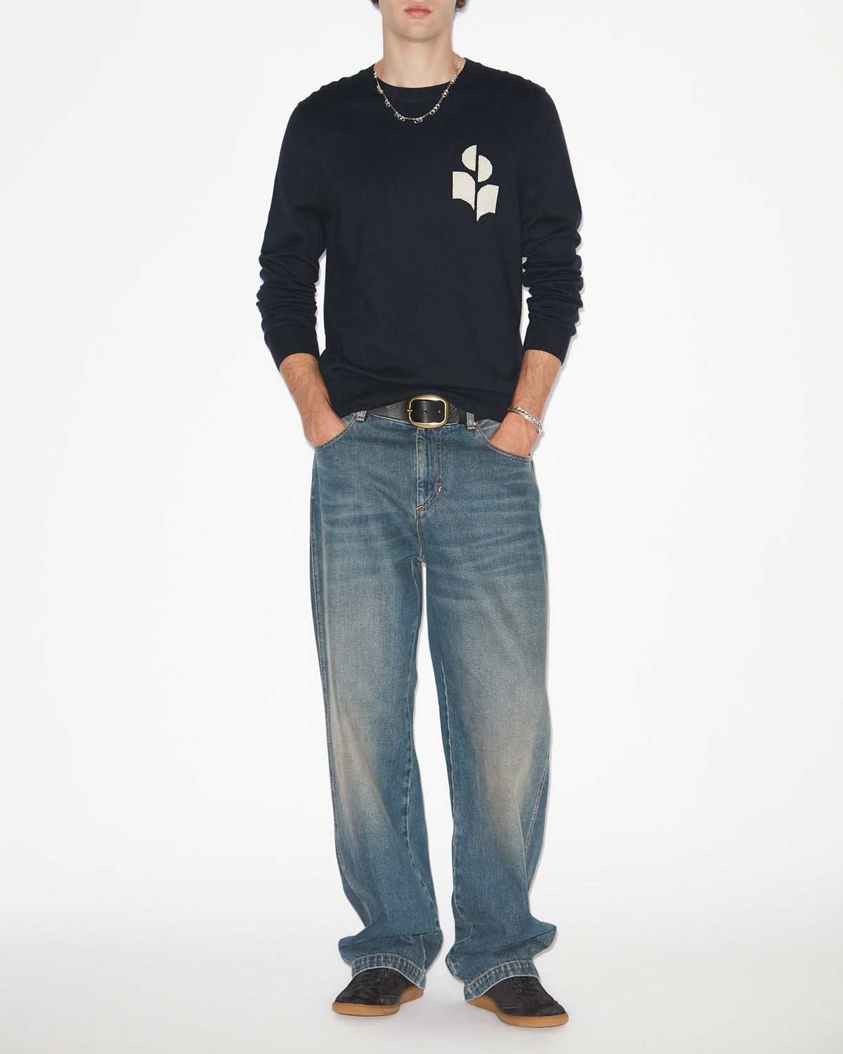 Isabel Marant Evans pull laine nuit du XS au XL