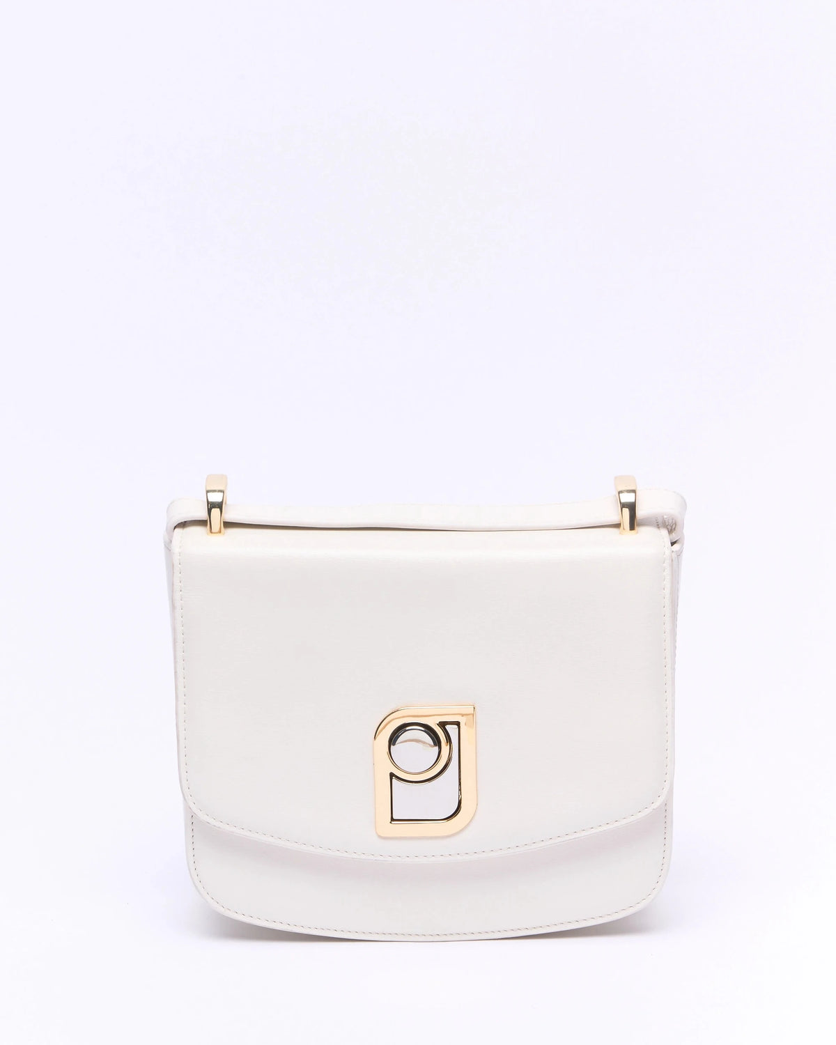 Paul & Joe Jeanne petit sac cuir lisse blanc bandoulière