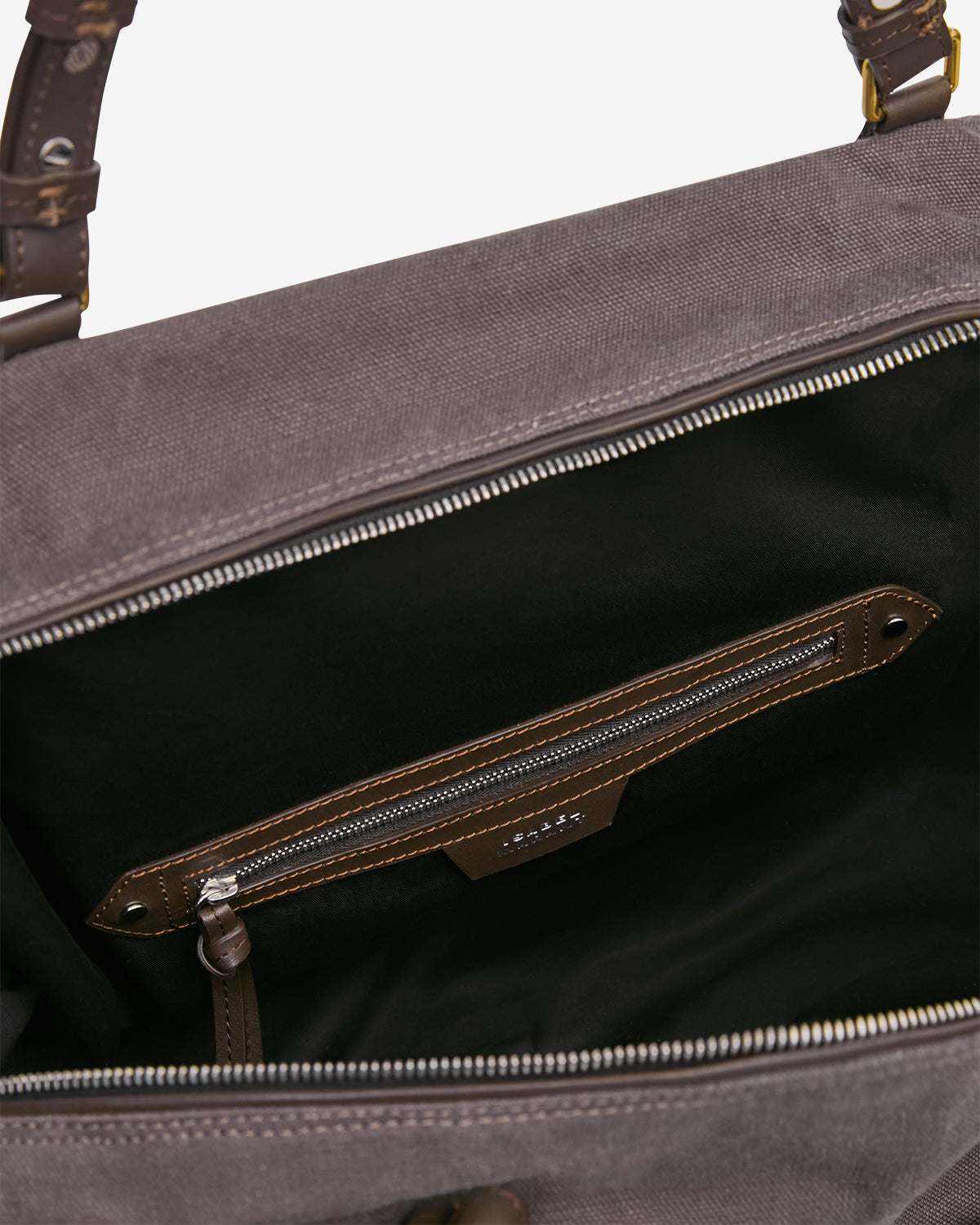 Isabel Marant Tilpa Weekender sac noir fumé toile cuir
