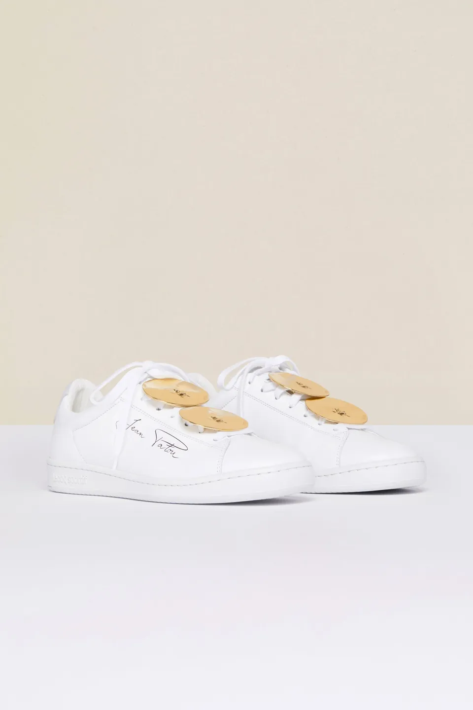 Patou A20FOLCS03001JW baskets basses blanc bijou 35-42