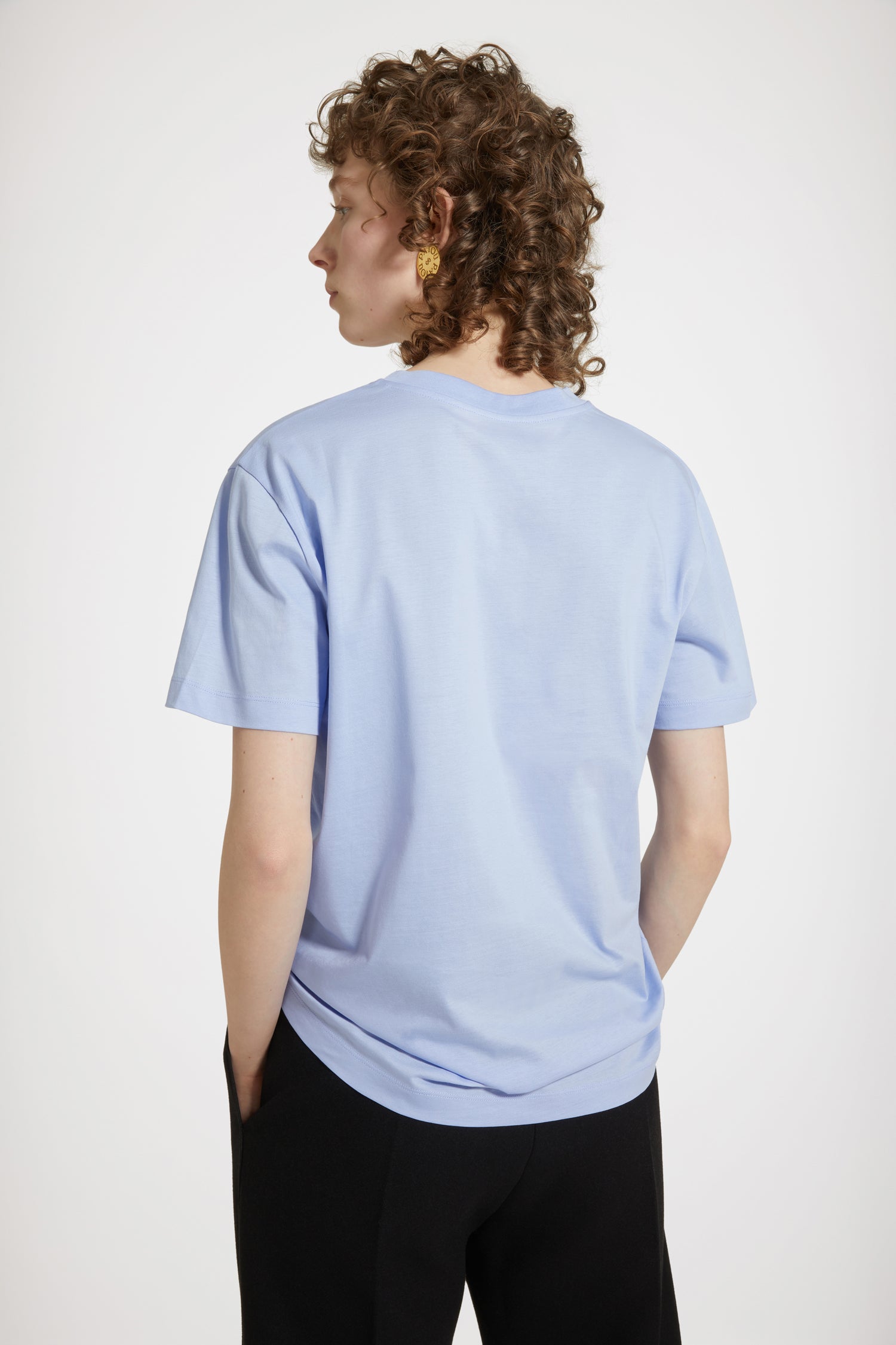 Patou JE029 t-shirt coton bio bleu