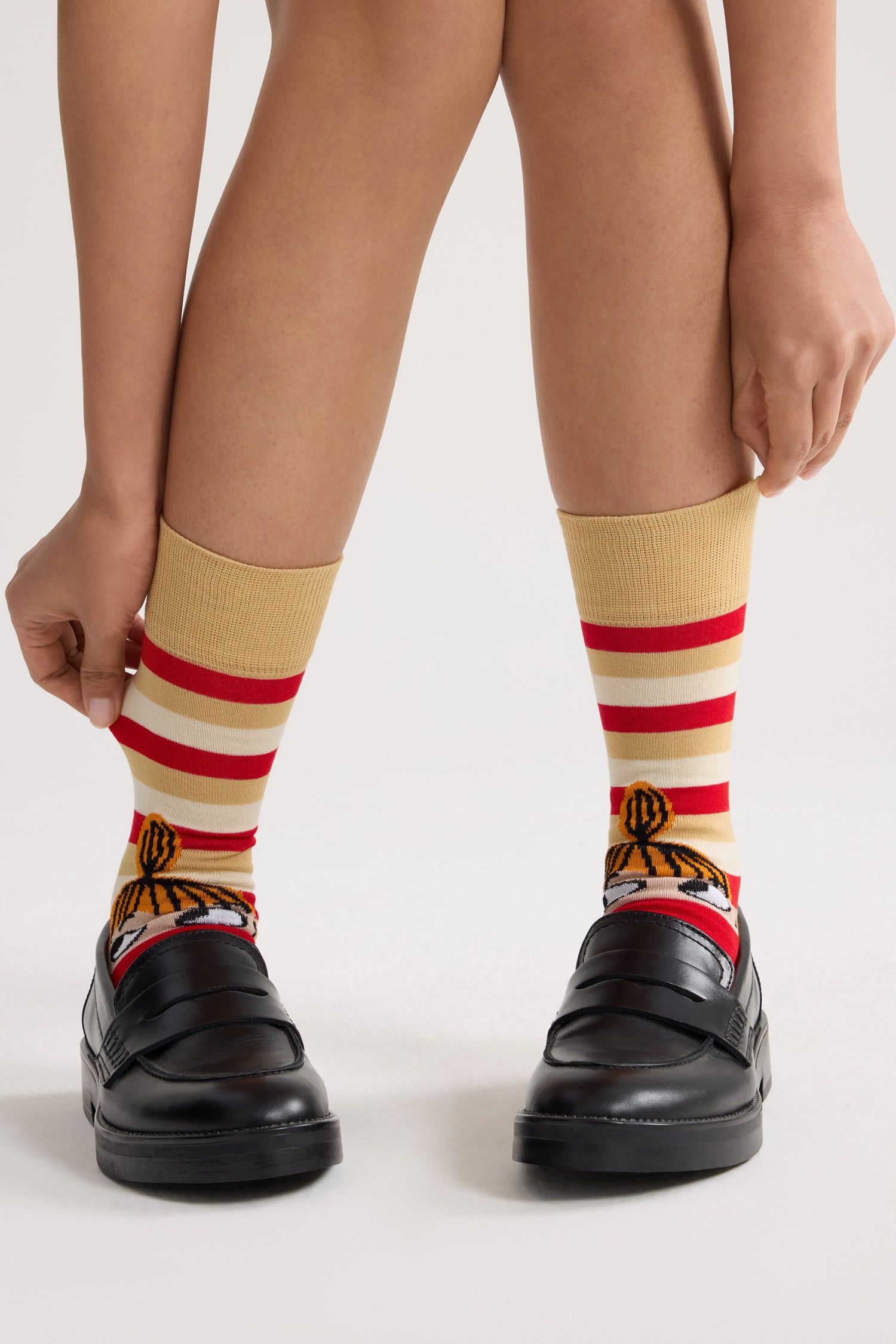 Patou AC128 chaussettes Little My rayures coton