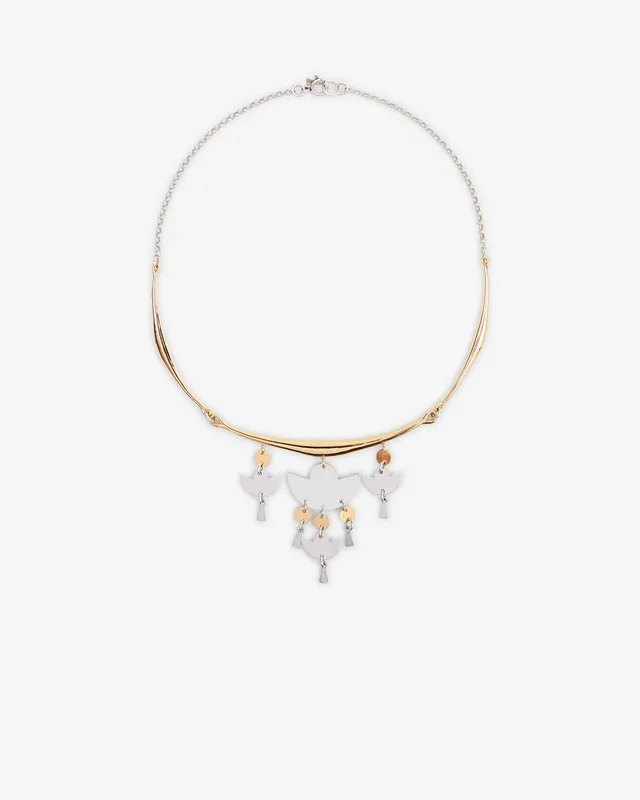 Isabel Marant Heija RC0091 Collier argenté-doré