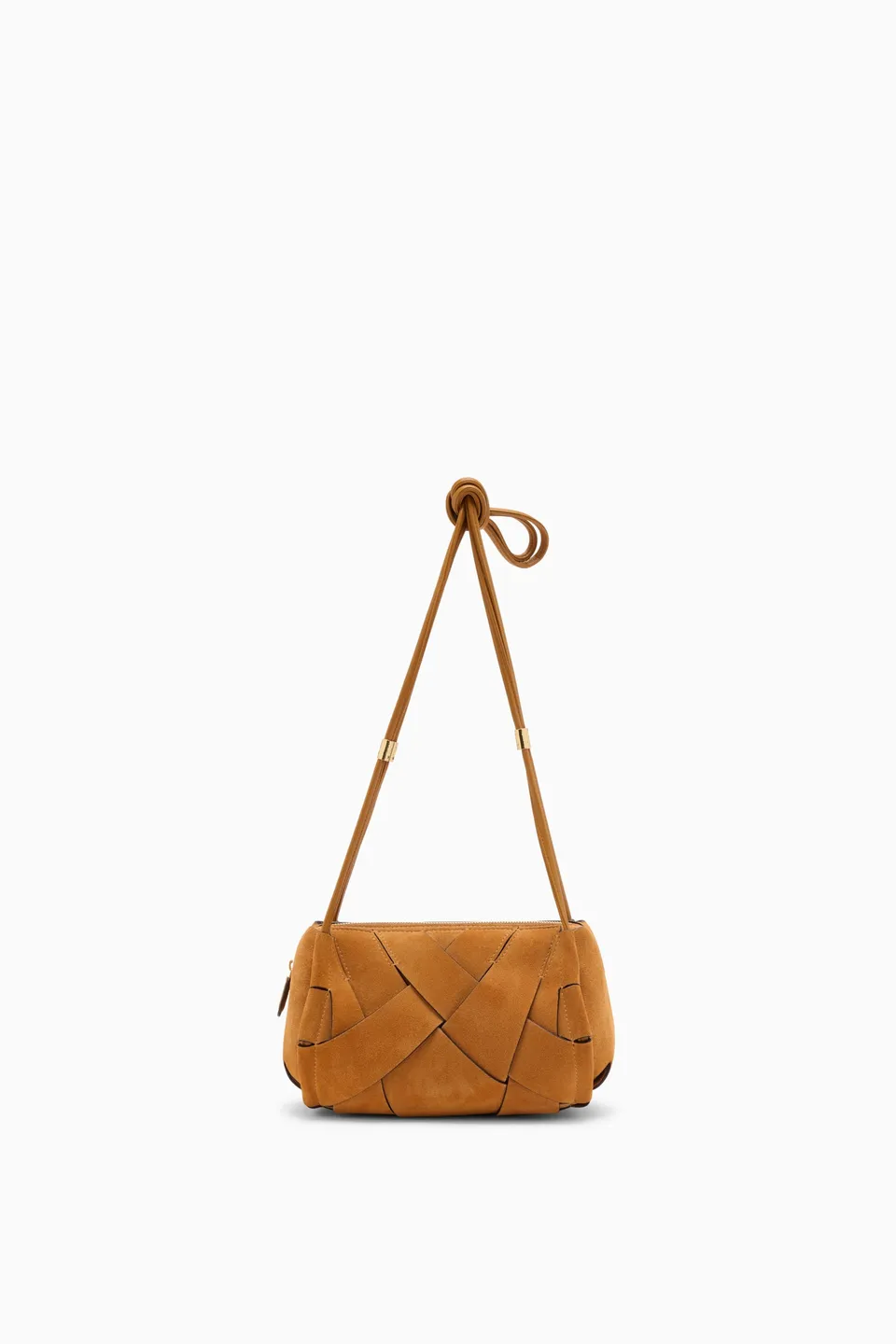 Ulla Johnson Charlotte Sac Canyon Marron Cuir Suède