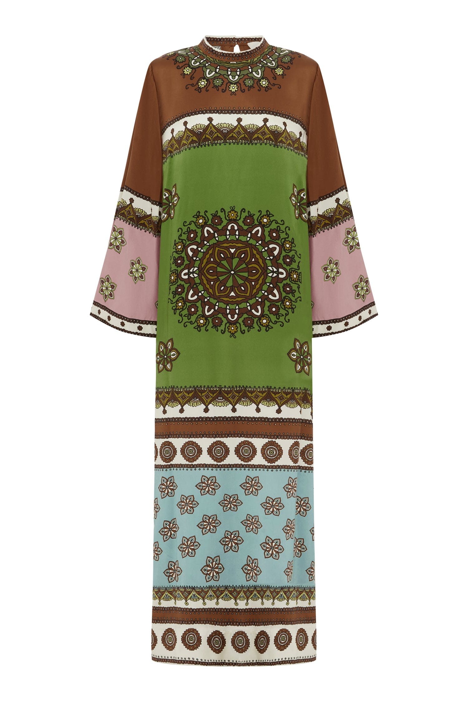 Alemais Contina Silk Midi Dress robe midi soie Marrakech