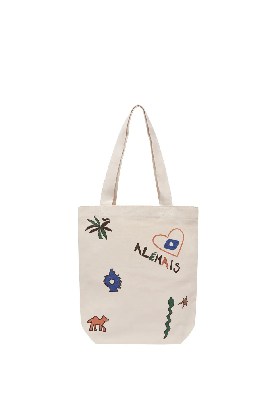 Alemäis Maroc Library tote bag coton imprimé taille unique