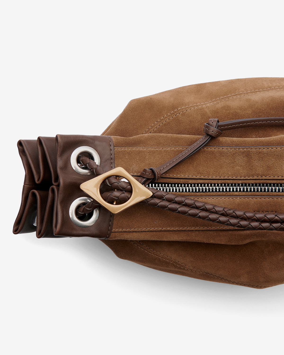 Isabel Marant Maia PP0501FA-D2C09M sac velours taupe