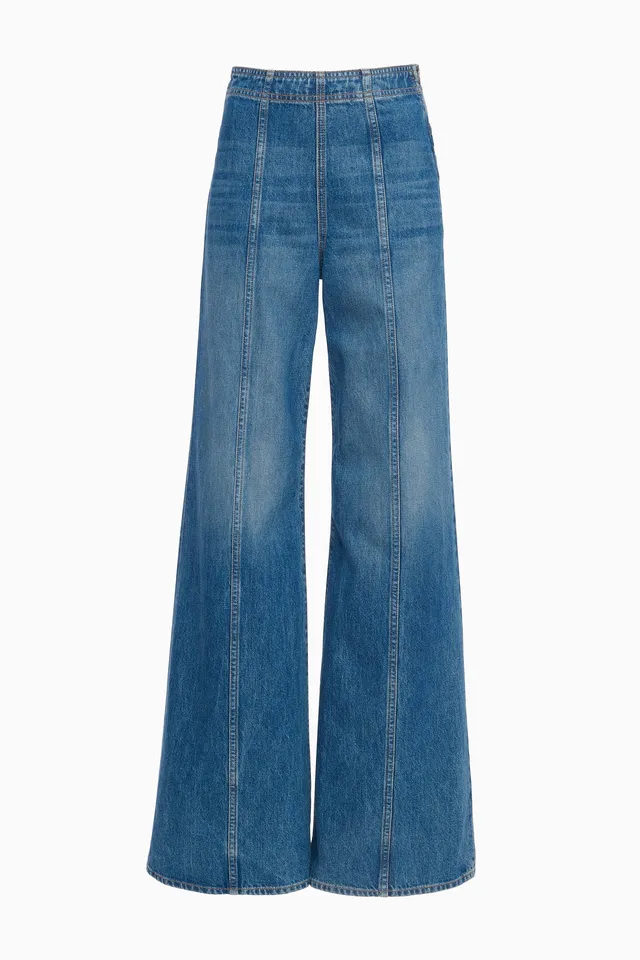Ulla Johnson Bianca jean large Danube coton indigo