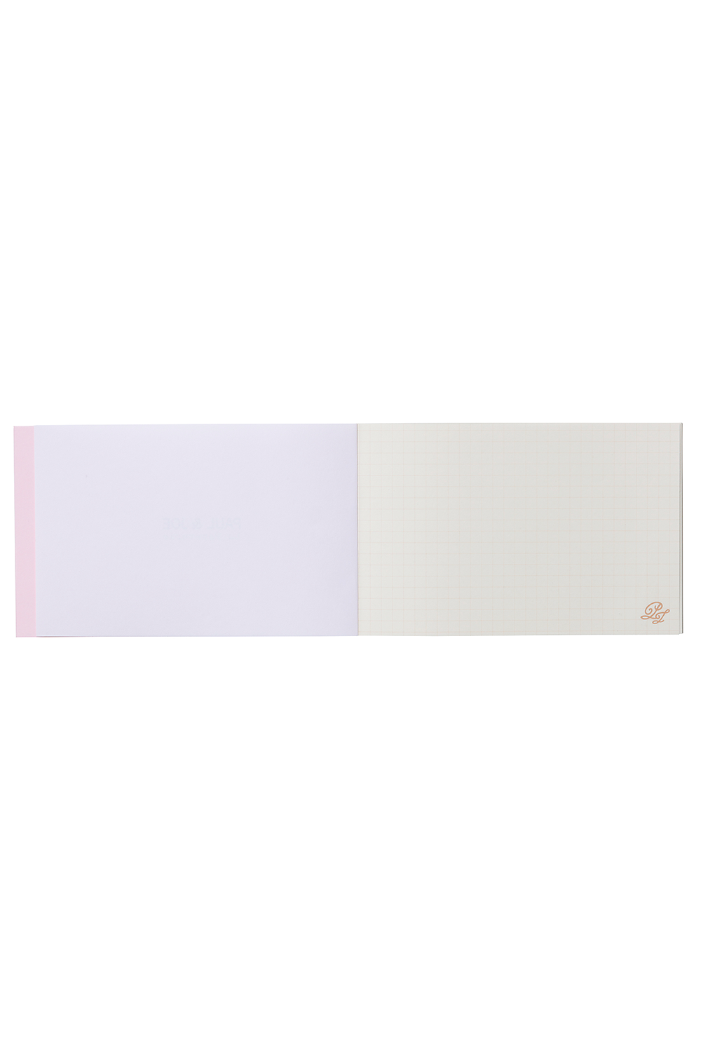 PAUL & JOE Papeterie Cahier bleu Gipsy carnet rose TU ligné 5mm