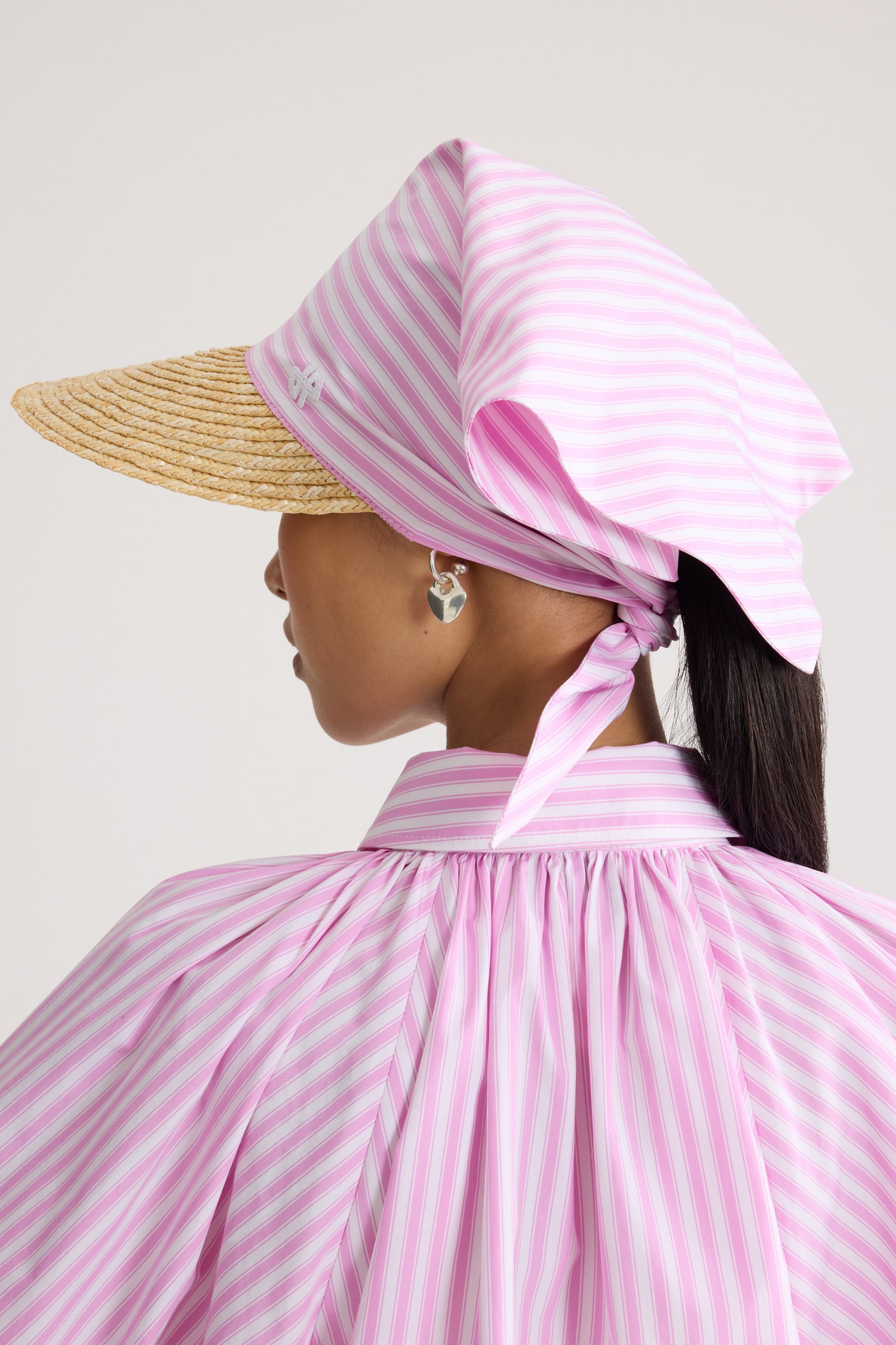 Patou Accessories AC141 casquette coton rose Bougainvillea
