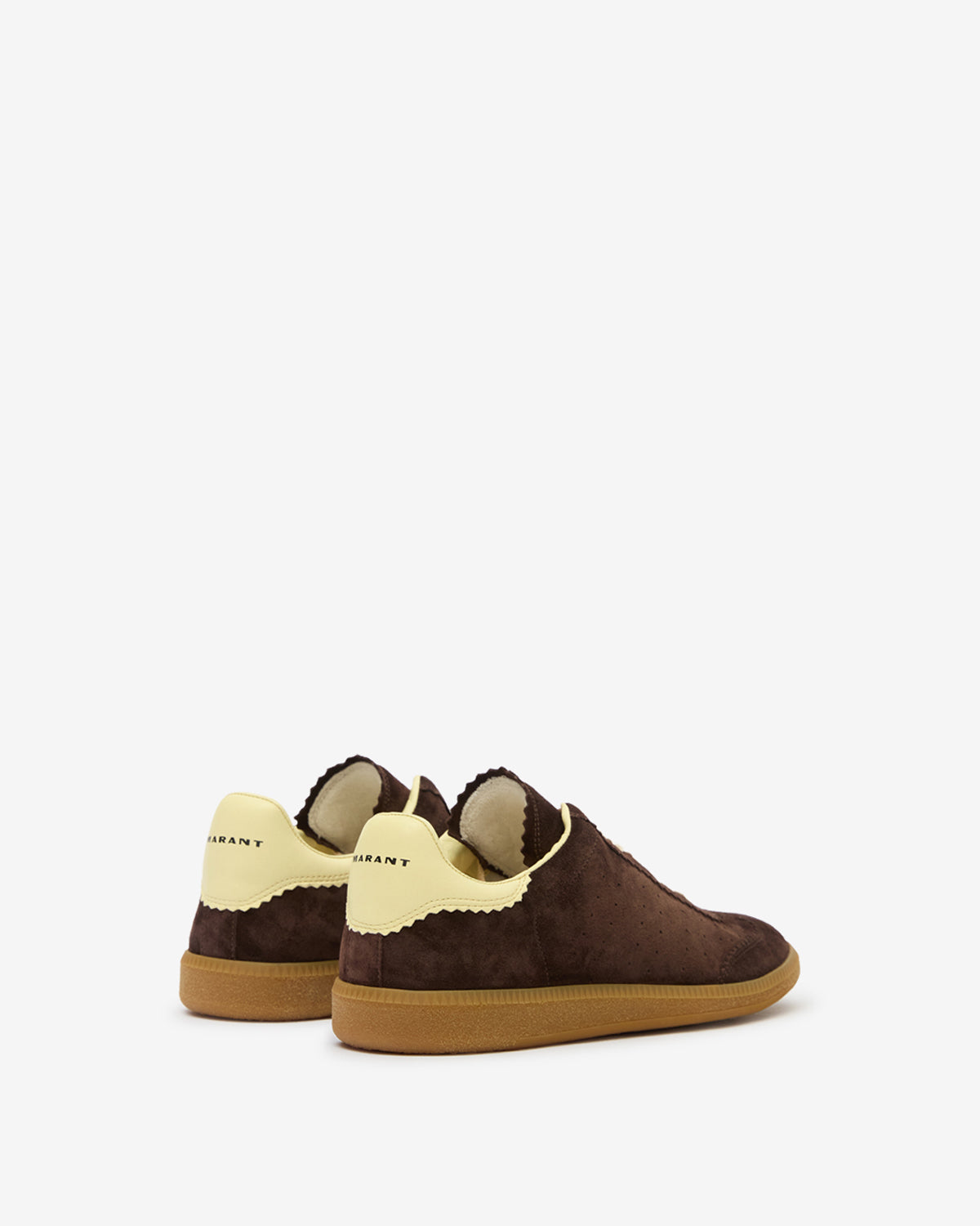 Isabel Marant Brycy BK0008HA baskets chocolate cuir