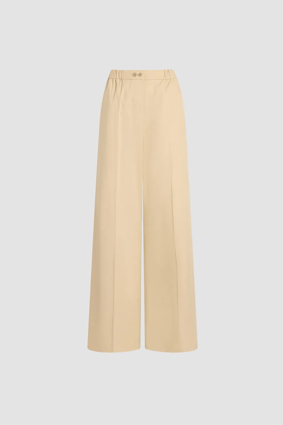 Patou TR063 pantalon coton bio sable élastiqué