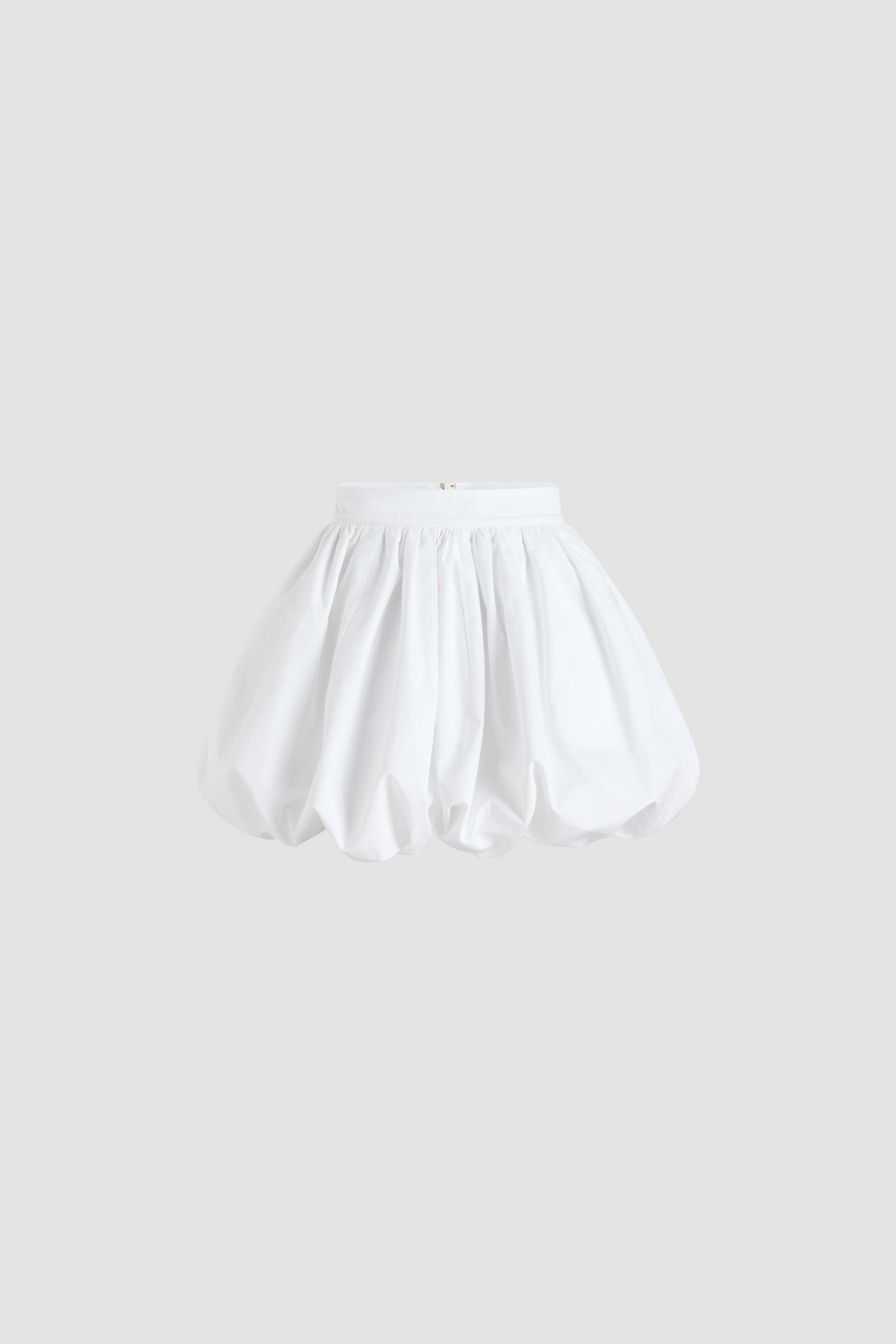 Patou H25SK098 jupe boule popeline bio blanche taille 38