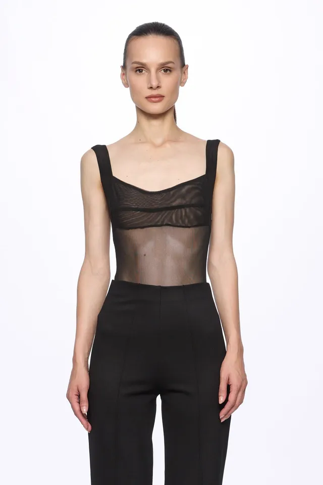 ATU Body Couture body corset mesh noir taille S
