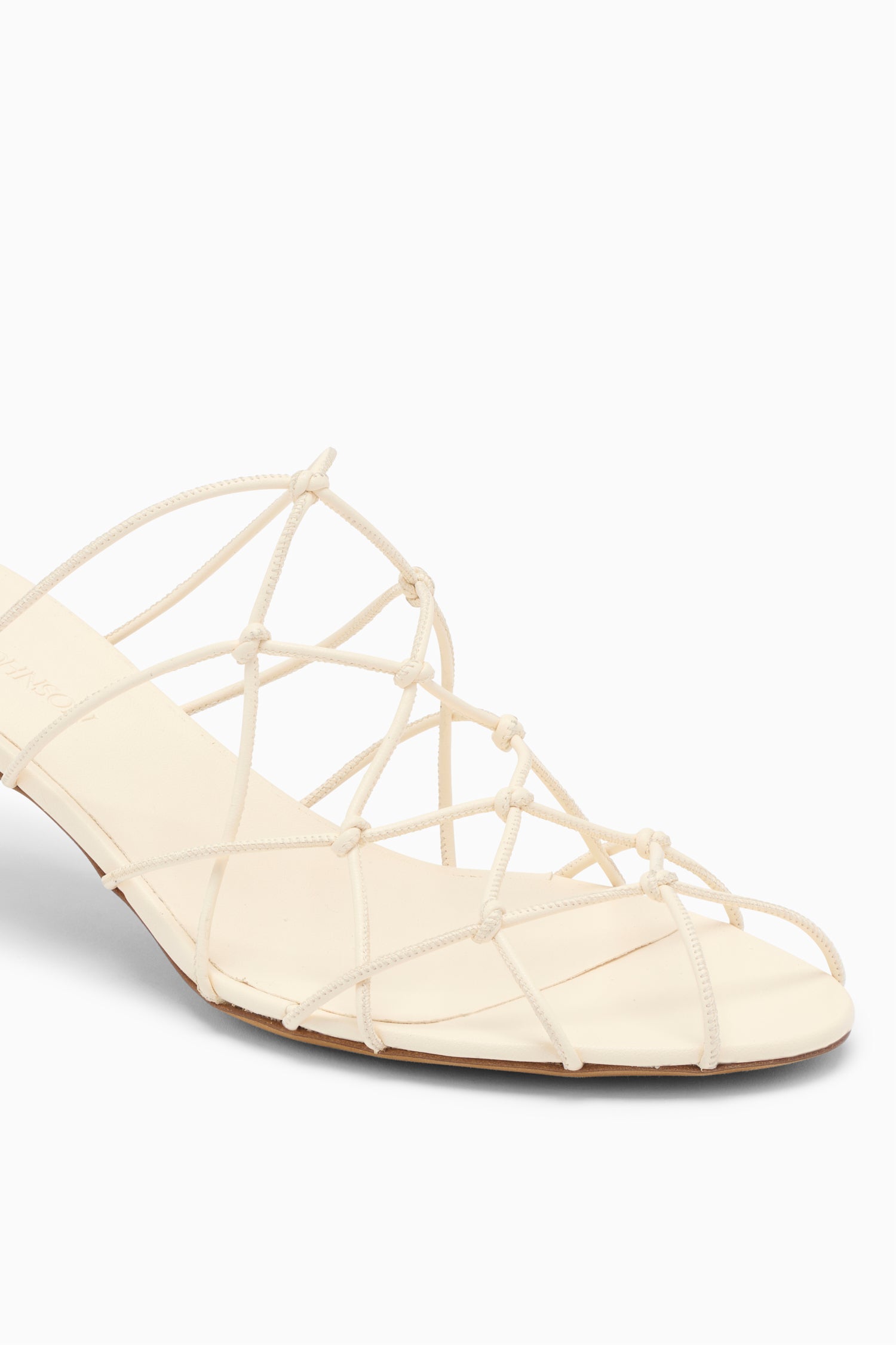Ulla Johnson Colette PF261003 sandale talon Pearl