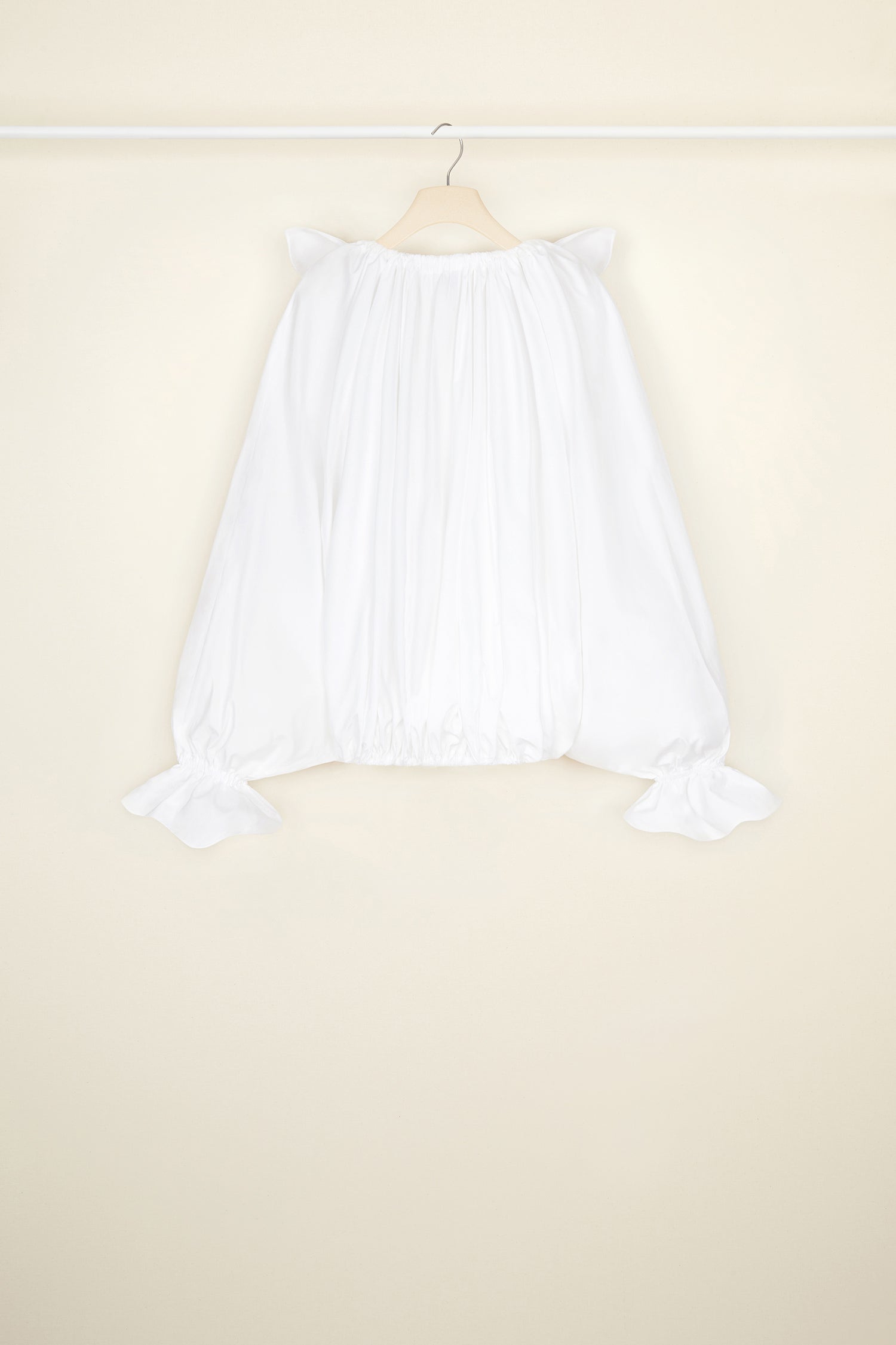 Patou TO027 Top popeline bio blanc taille 38