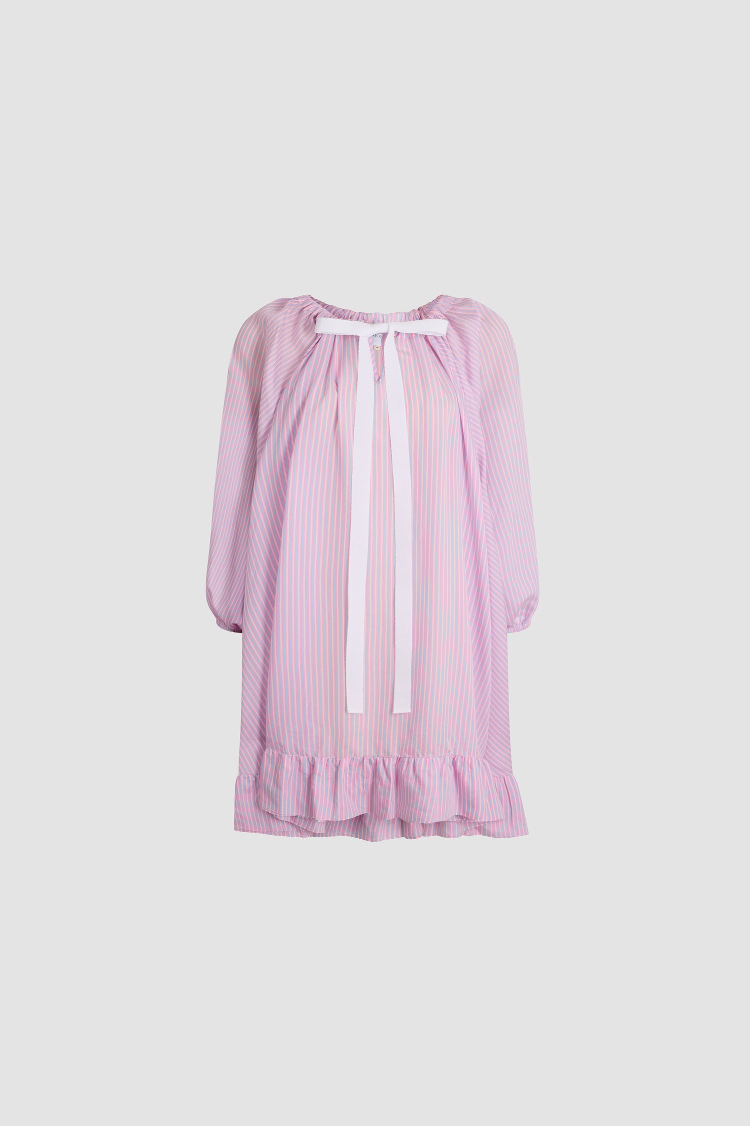 Patou SP079 Robe plage lyocell soie Eden Beach rayée