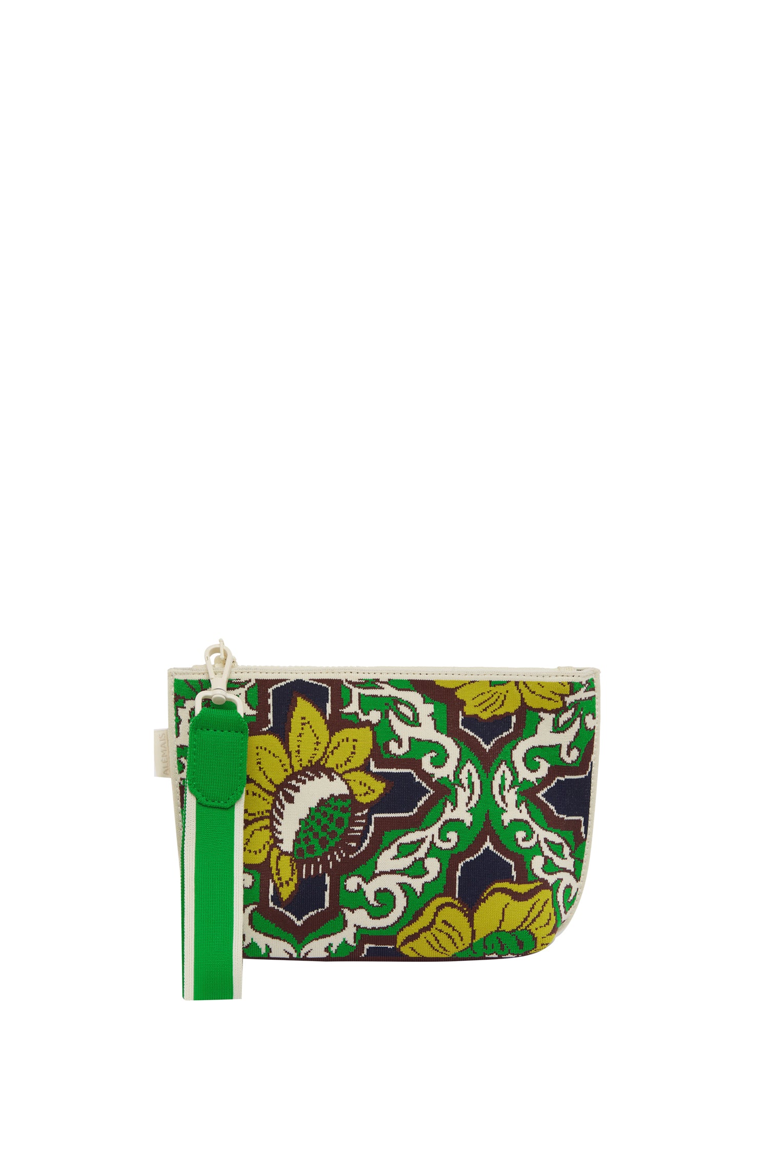 Alemäis Liana pochette jacquard recyclée zippée